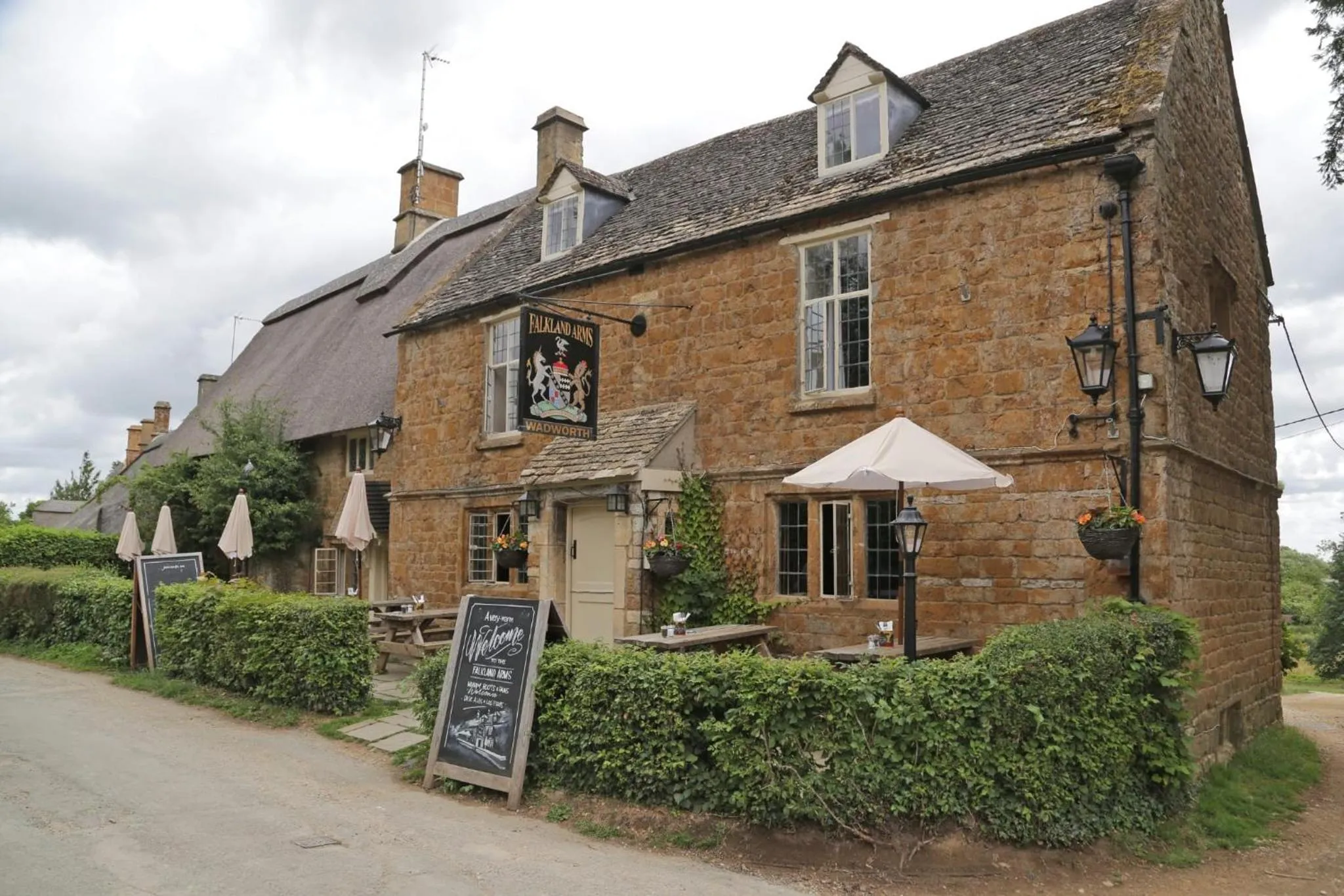 Property building in The Falkland Arms