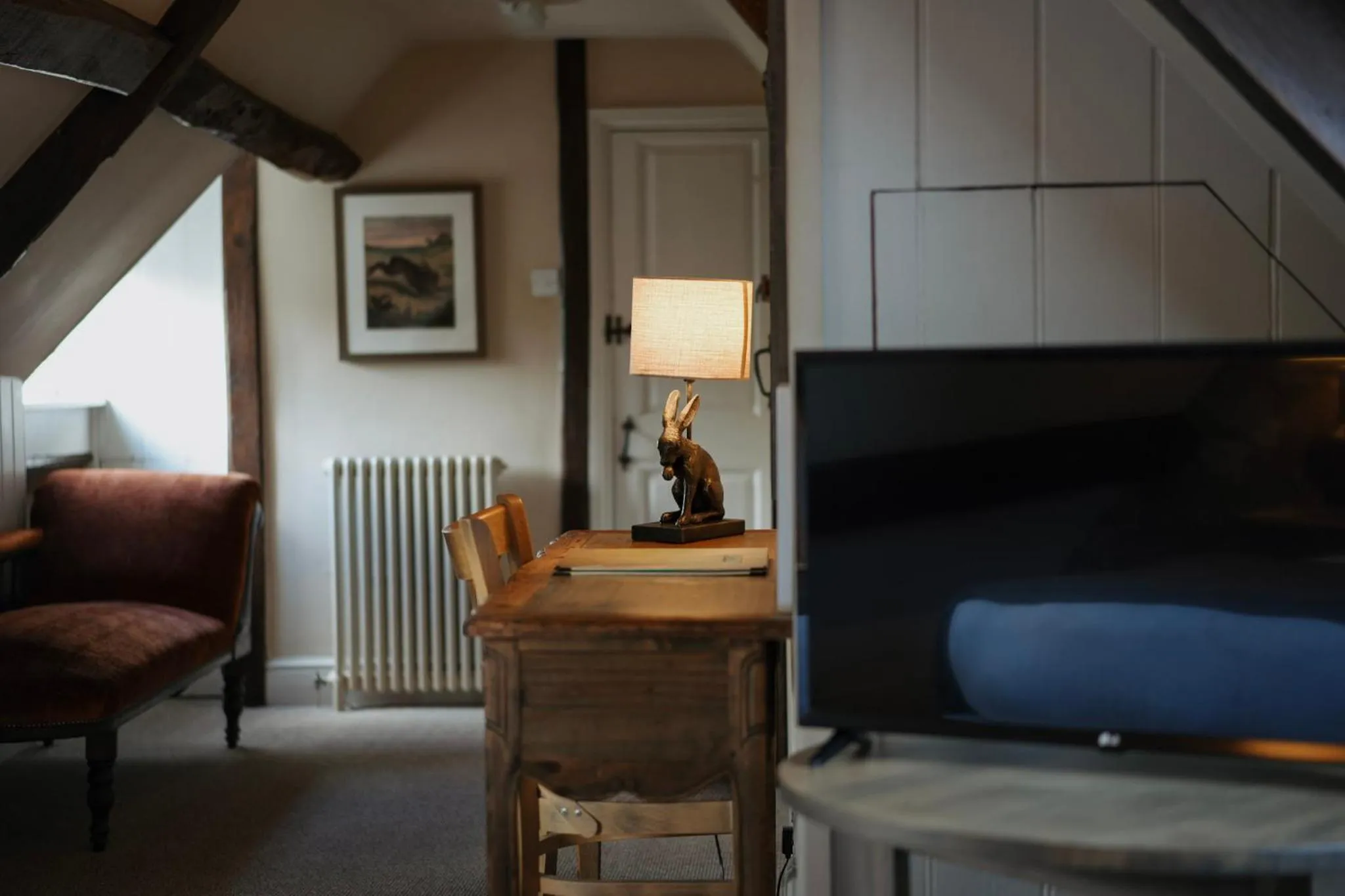 Bedroom in The Falkland Arms