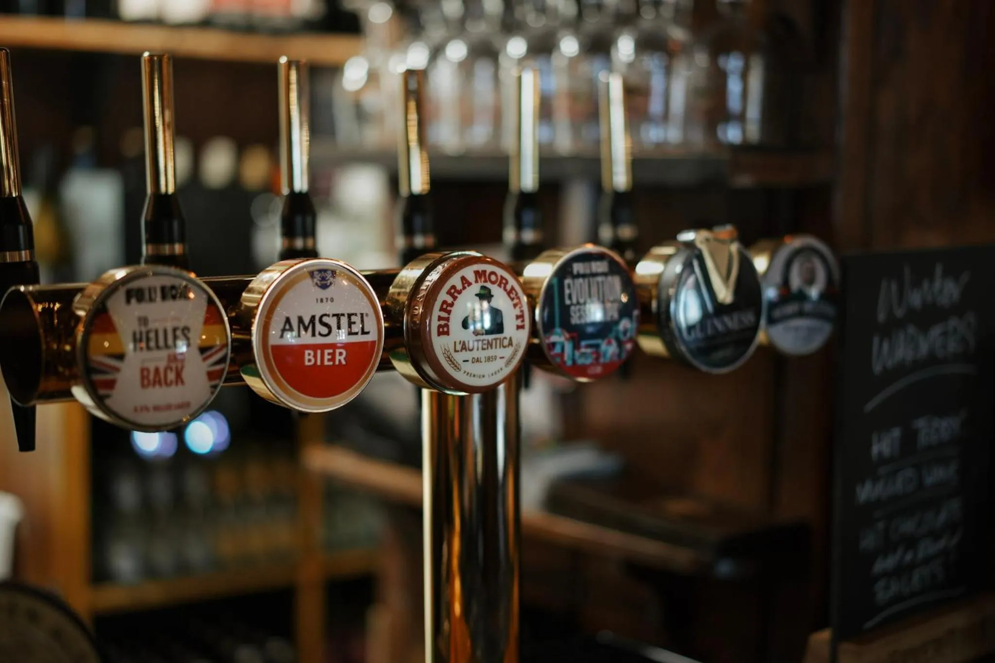 Drinks in The Falkland Arms