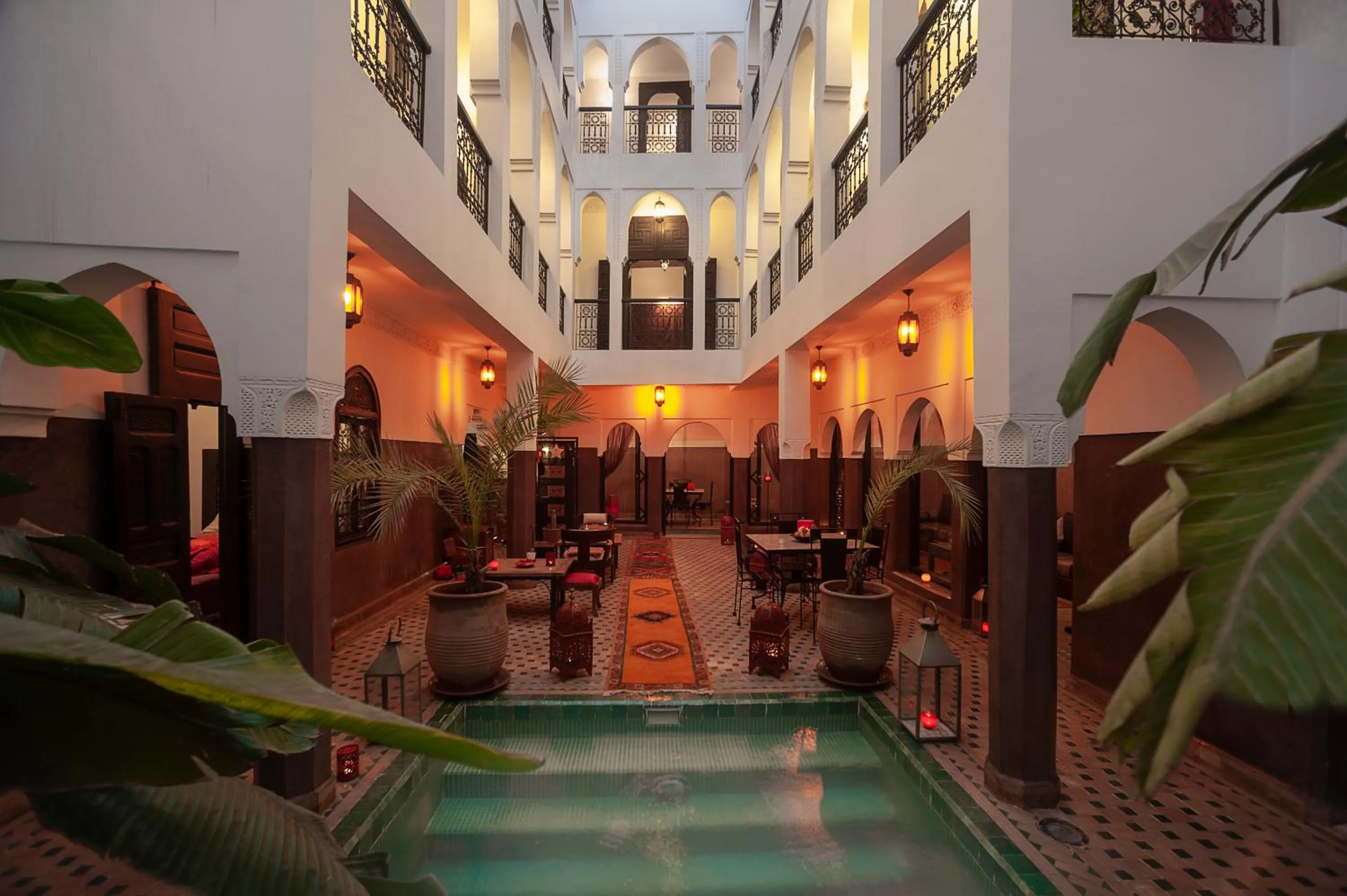 Swimming pool in Riad Khabia & Spa