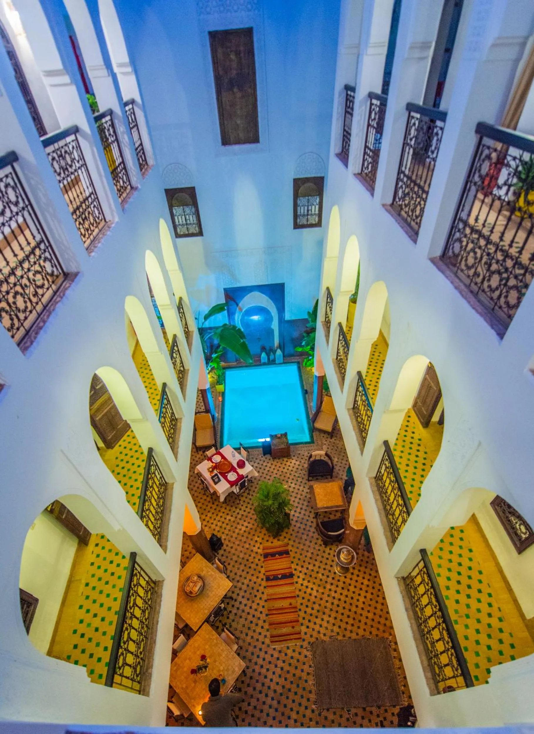 Patio in Riad Khabia & Spa