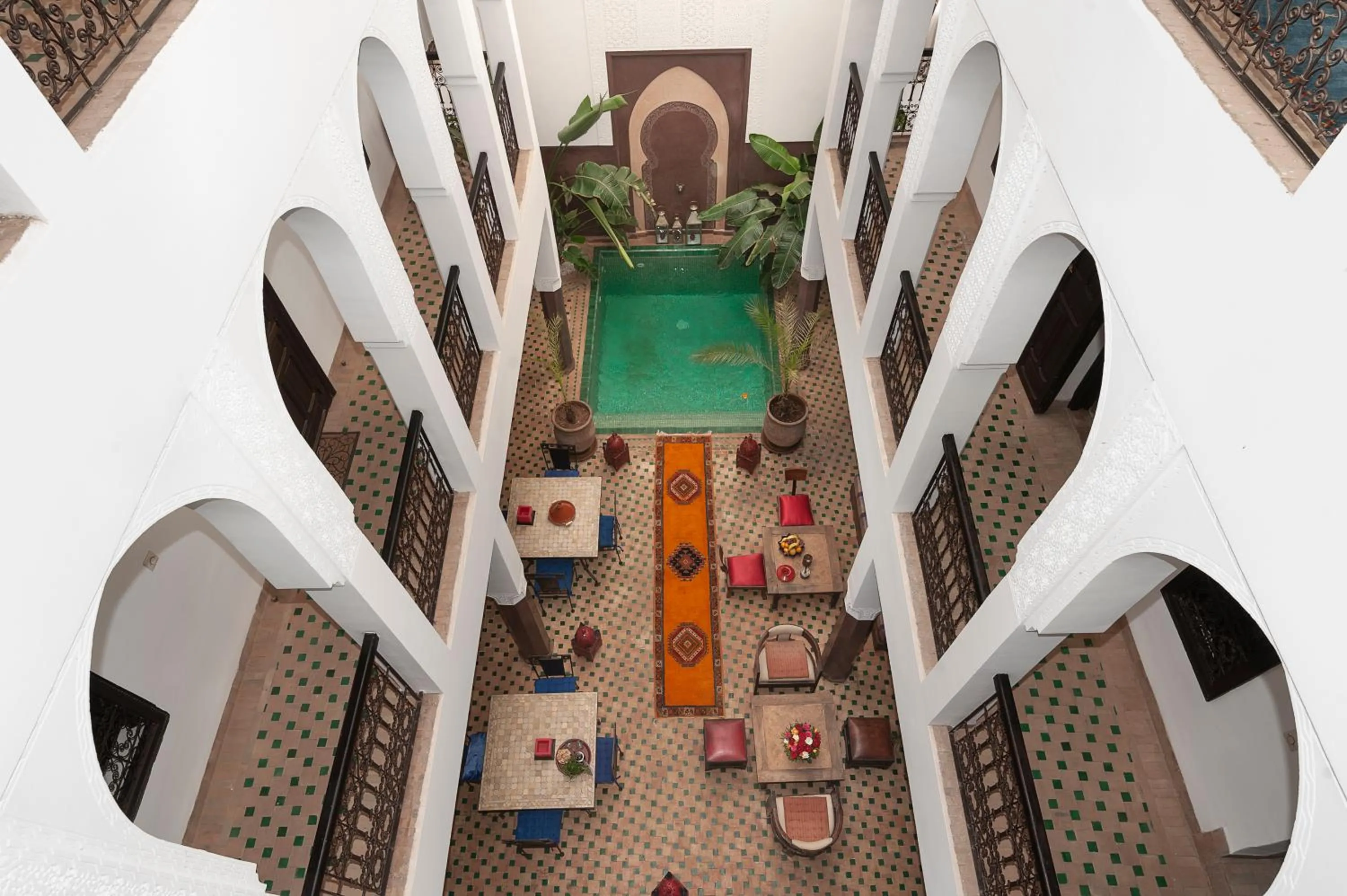 Patio in Riad Khabia & Spa