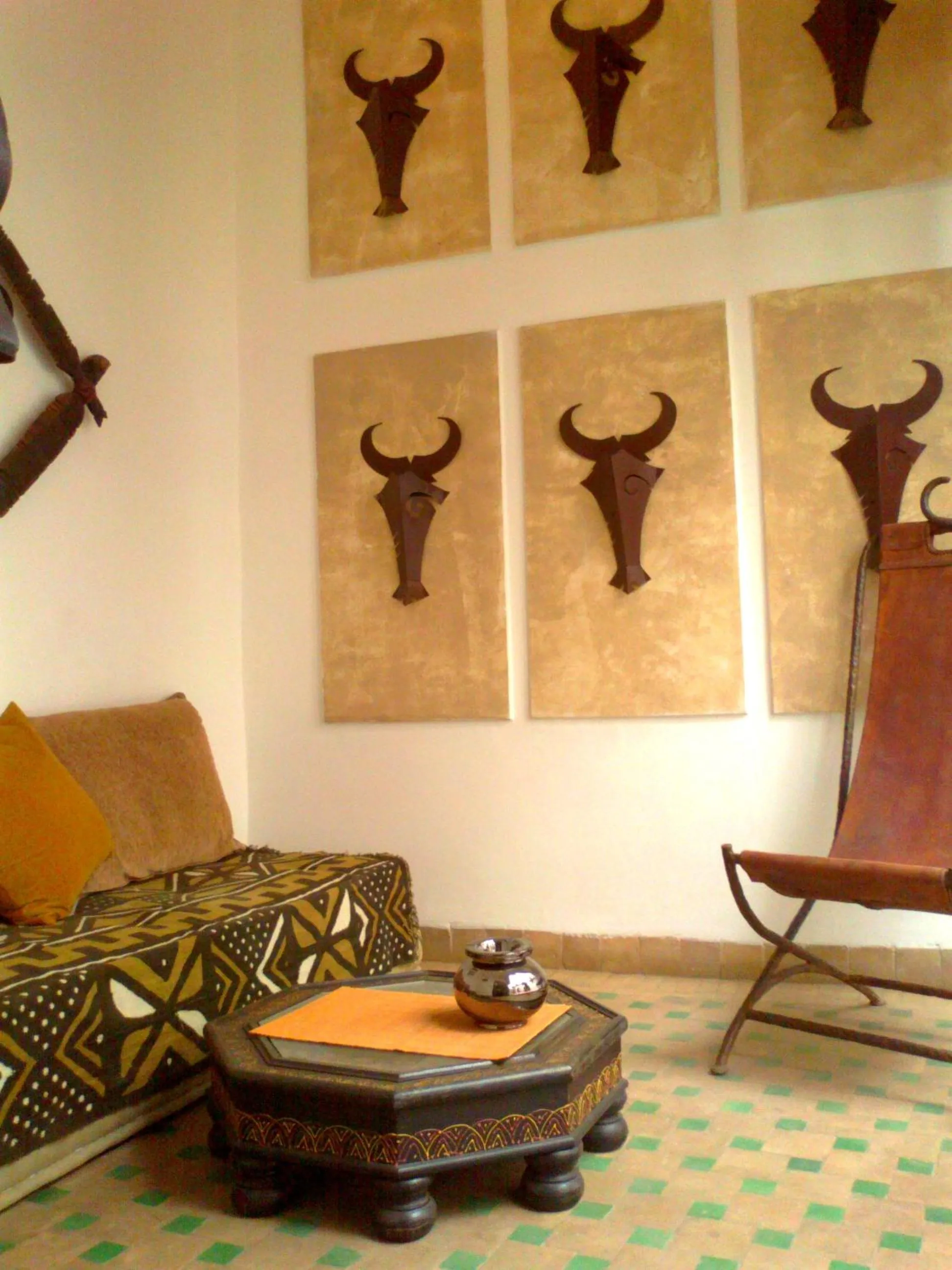 Living room in Riad Khabia & Spa