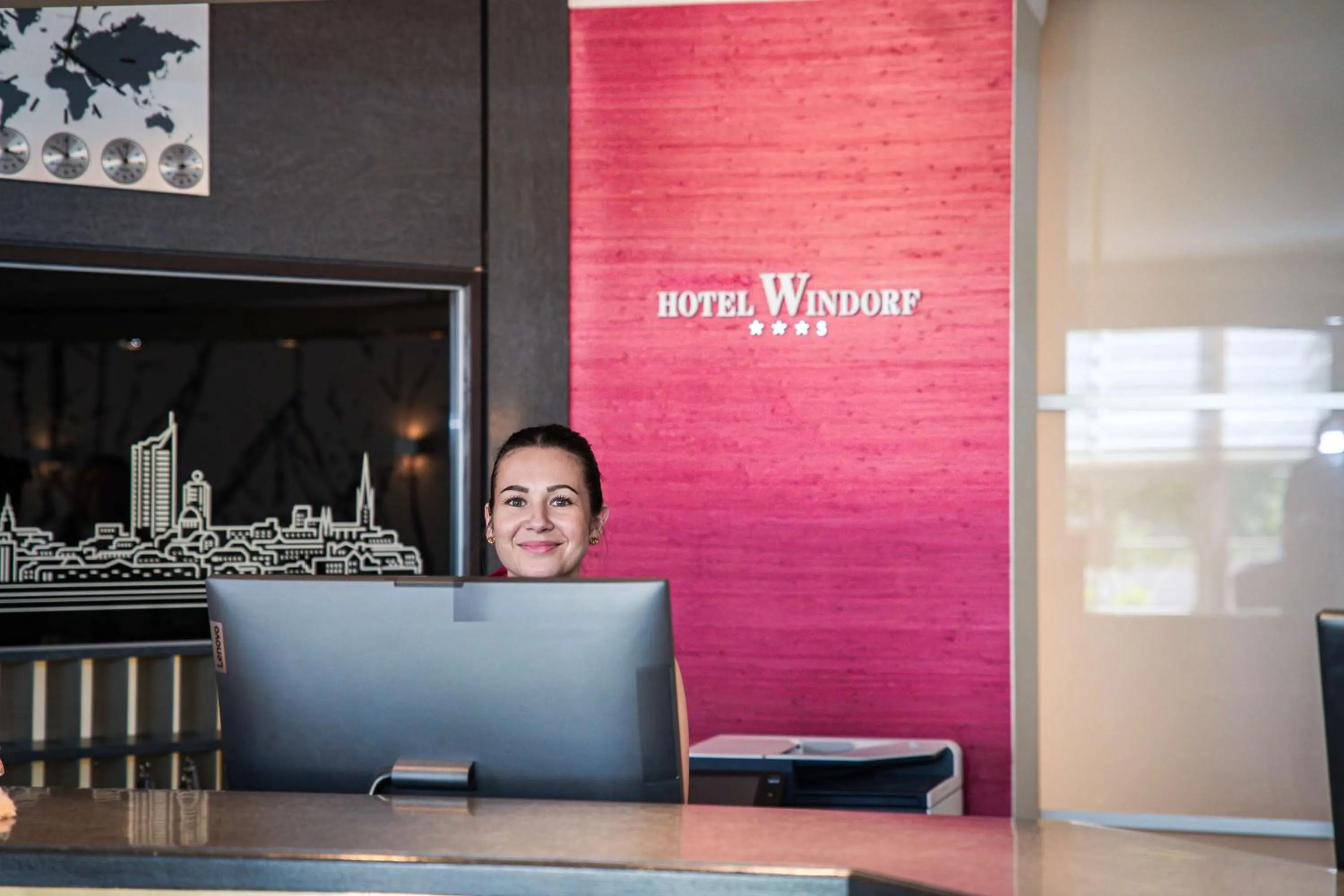 Lobby or reception in Best Western Hotel Windorf
