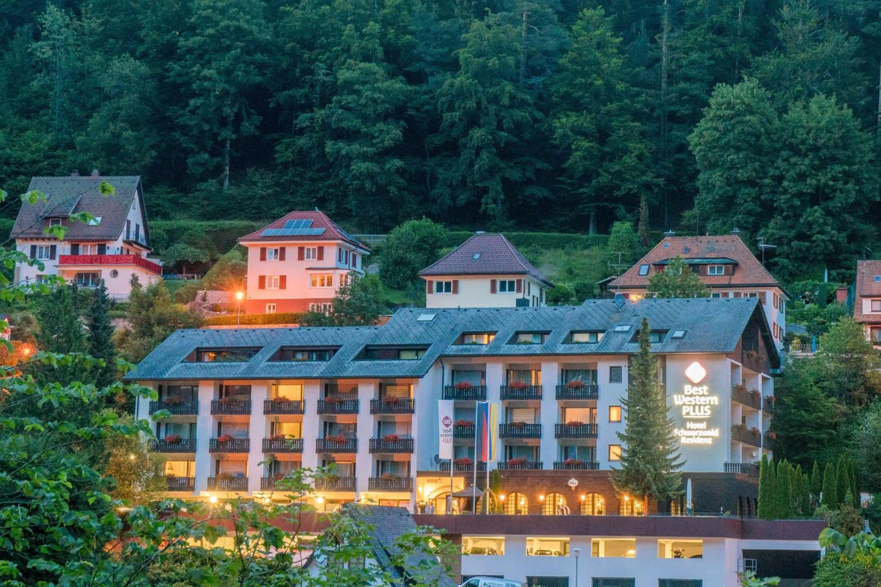Property building in Best Western Plus Schwarzwald Residenz