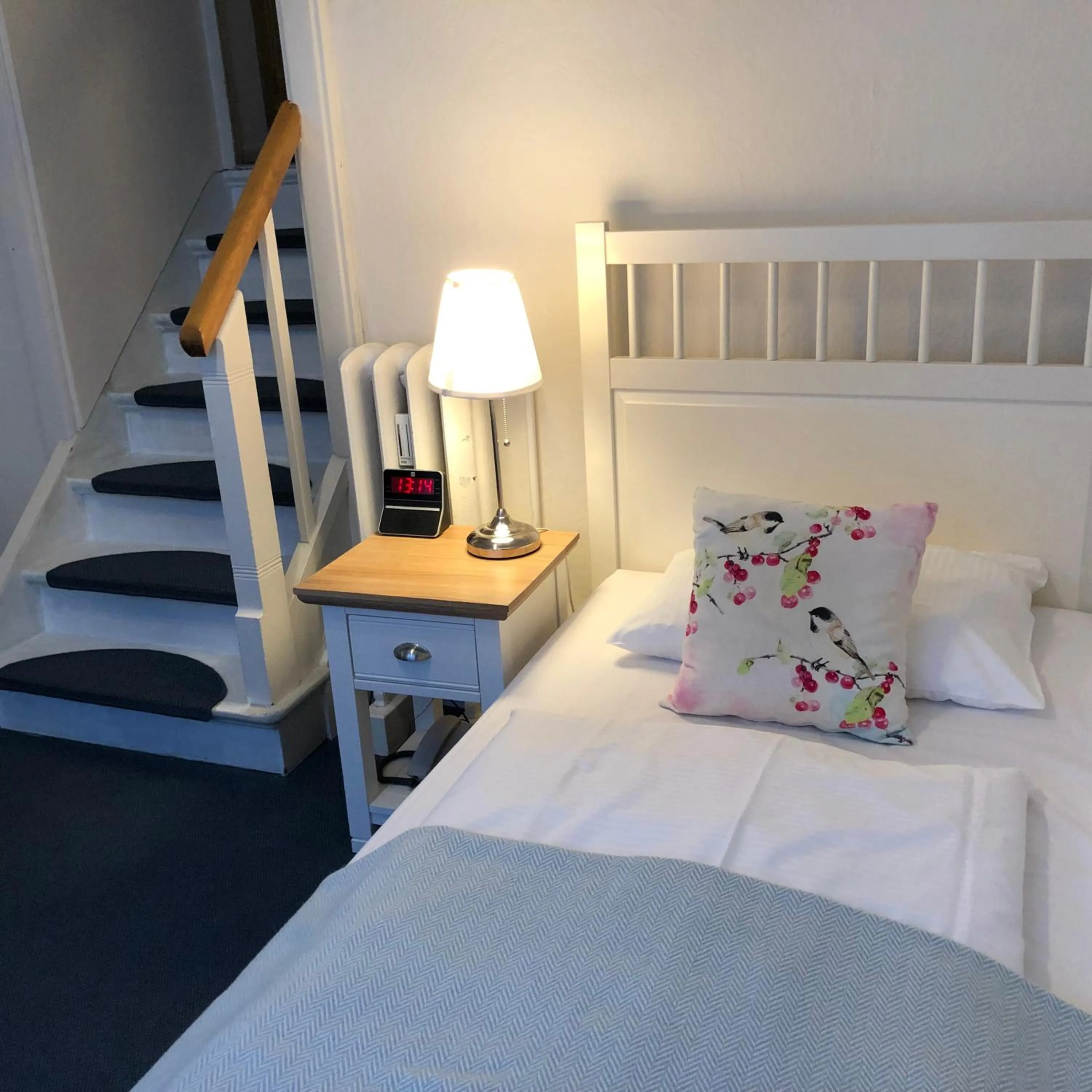 Bed in Hotel Fresena im Dammtorpalais