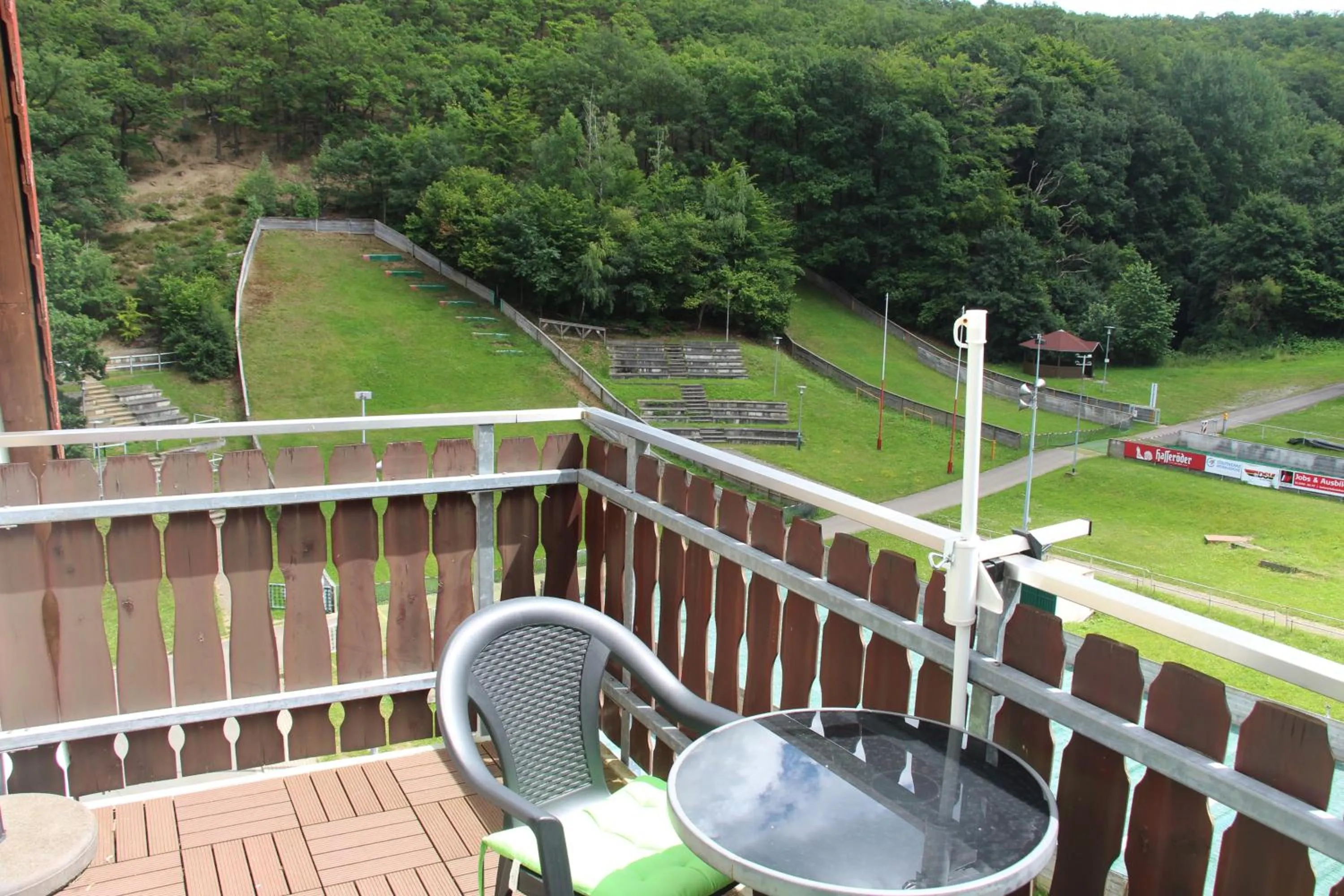 View (from property/room) in REGIOHOTEL Schanzenhaus Wernigerode - #Wellnessbereich #NaturAuszeitHarz #RuhigAmWald #FreeParking