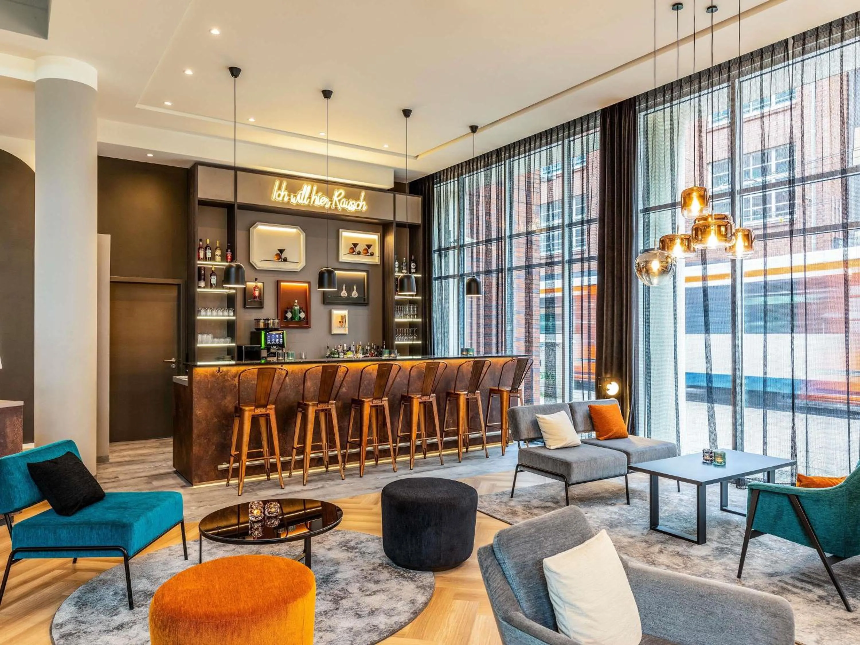 Lounge or bar in ibis Styles Bielefeld City