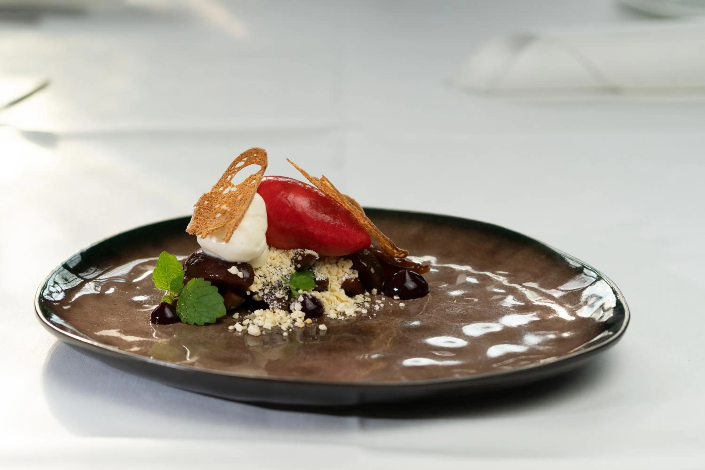 Food close-up in Restaurant & ****Hotel HÖERHOF