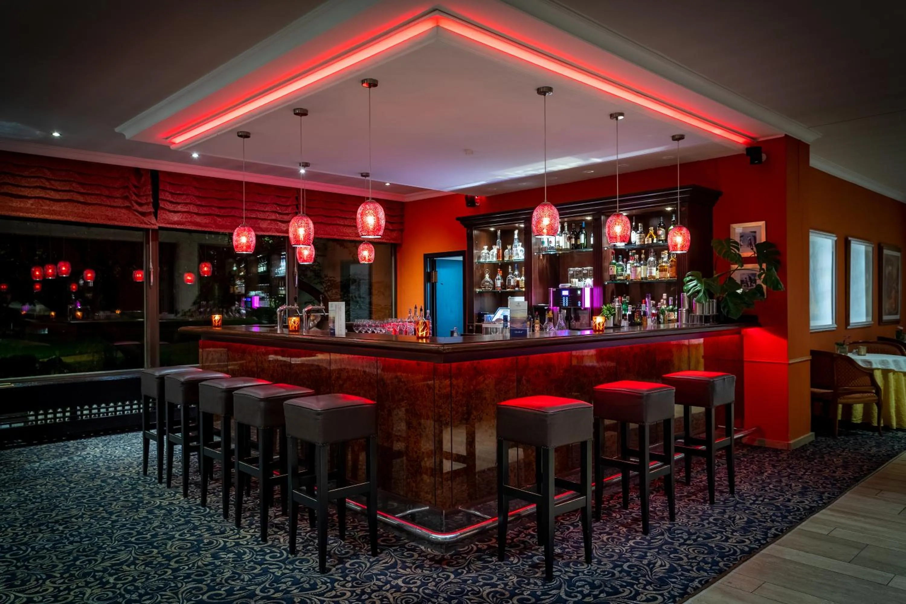 Lounge or bar in Cliff Hotel Rügen