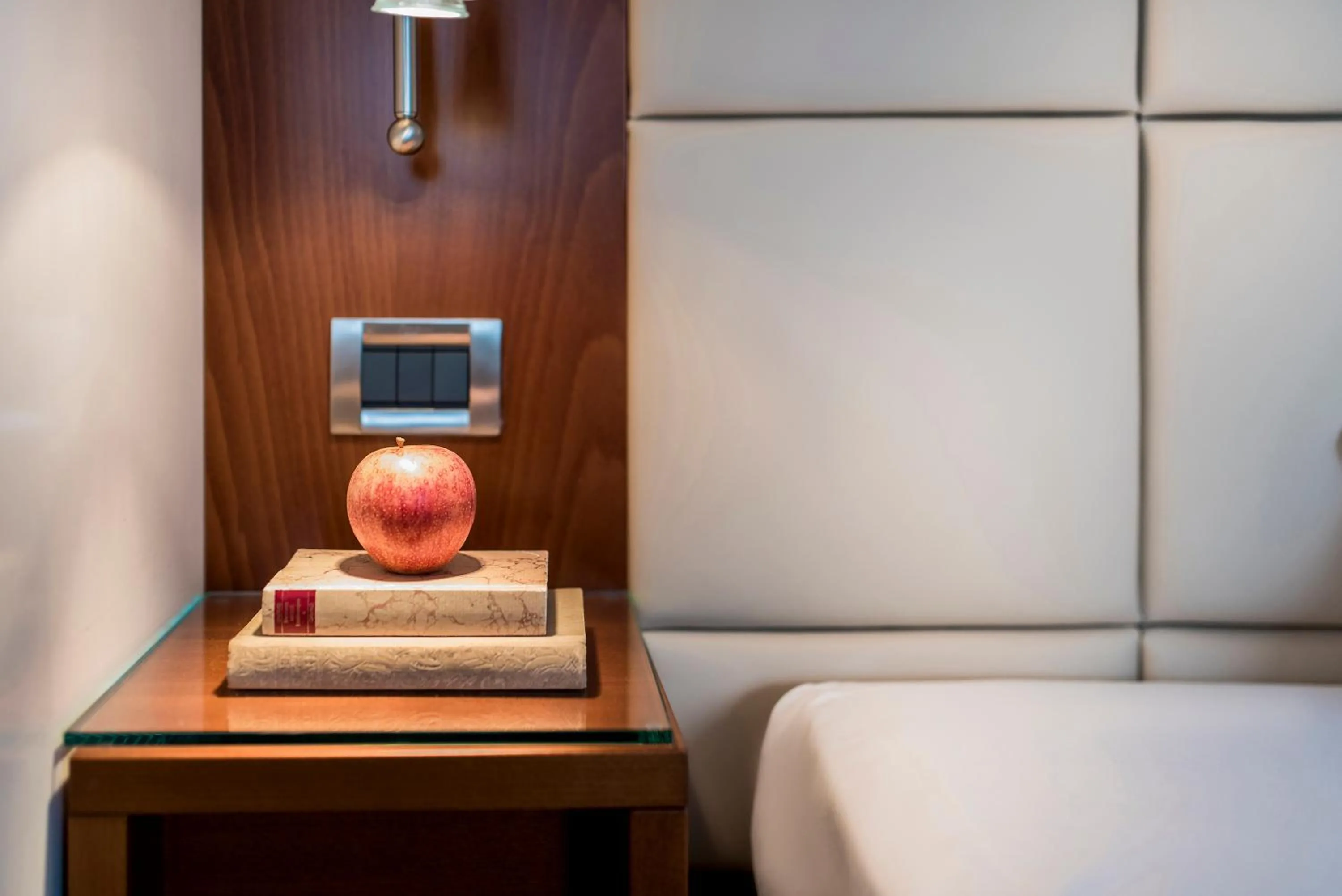 Decorative detail, Bed in Hotel Vorbach