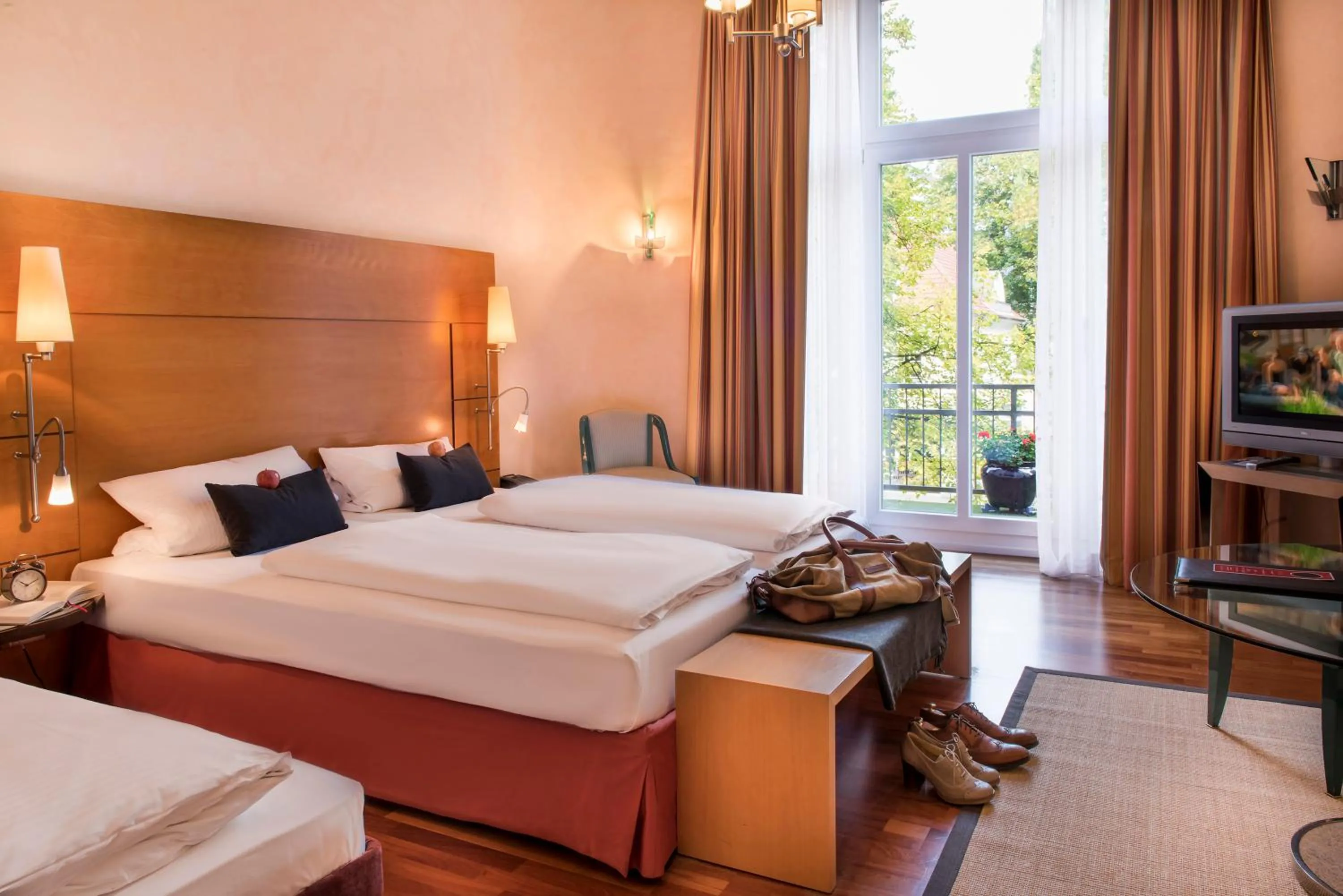 Day, Bed in Hotel Vorbach