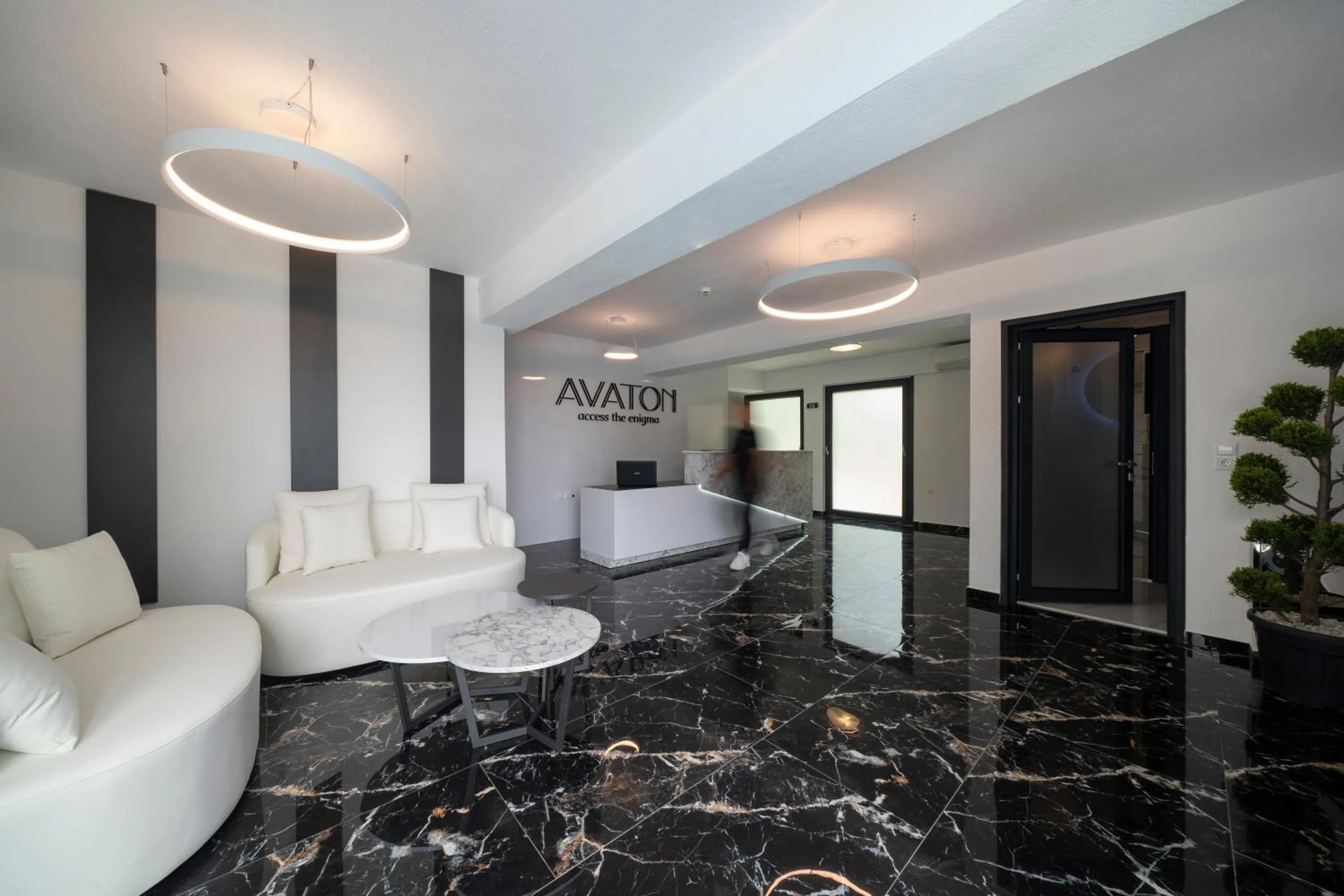 Communal lounge/ TV room in Avaton Luxury Resort and Spa Access the Enigma - Adults Only & Kids 14 Plus-