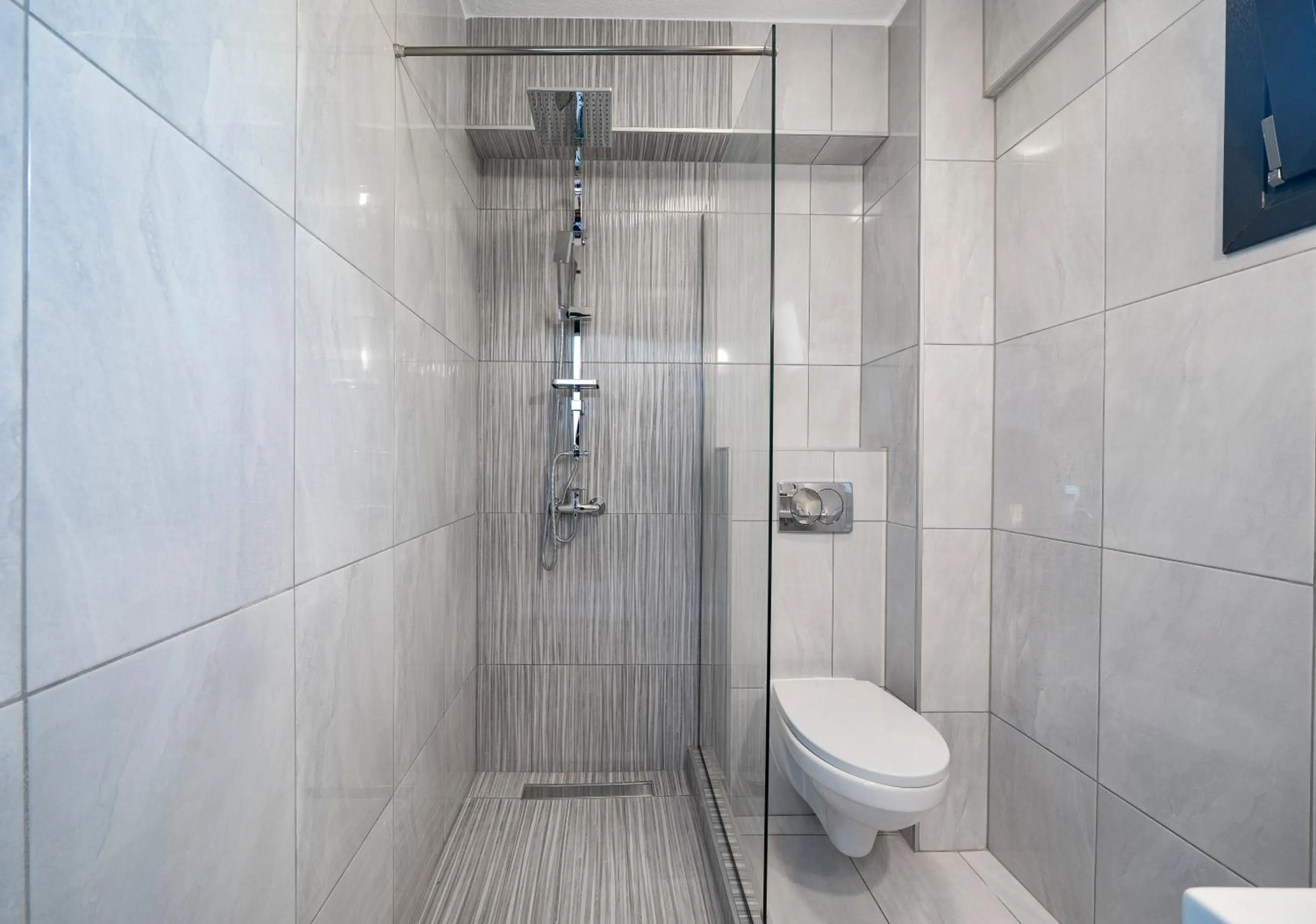 Shower in Avaton Luxury Resort and Spa Access the Enigma - Adults Only & Kids 14 Plus-