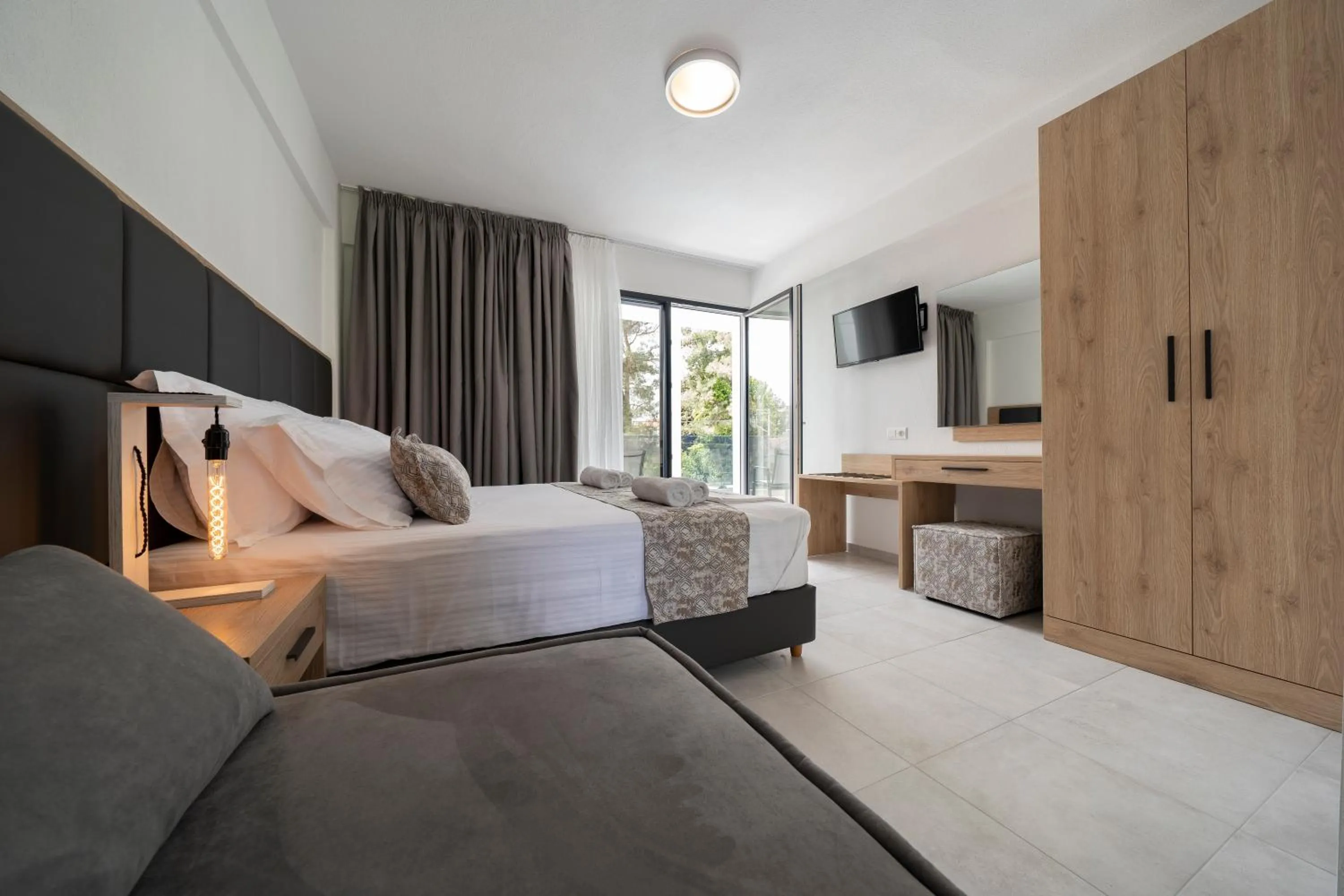 Bedroom, Bed in Avaton Luxury Resort and Spa Access the Enigma - Adults Only & Kids 14 Plus-