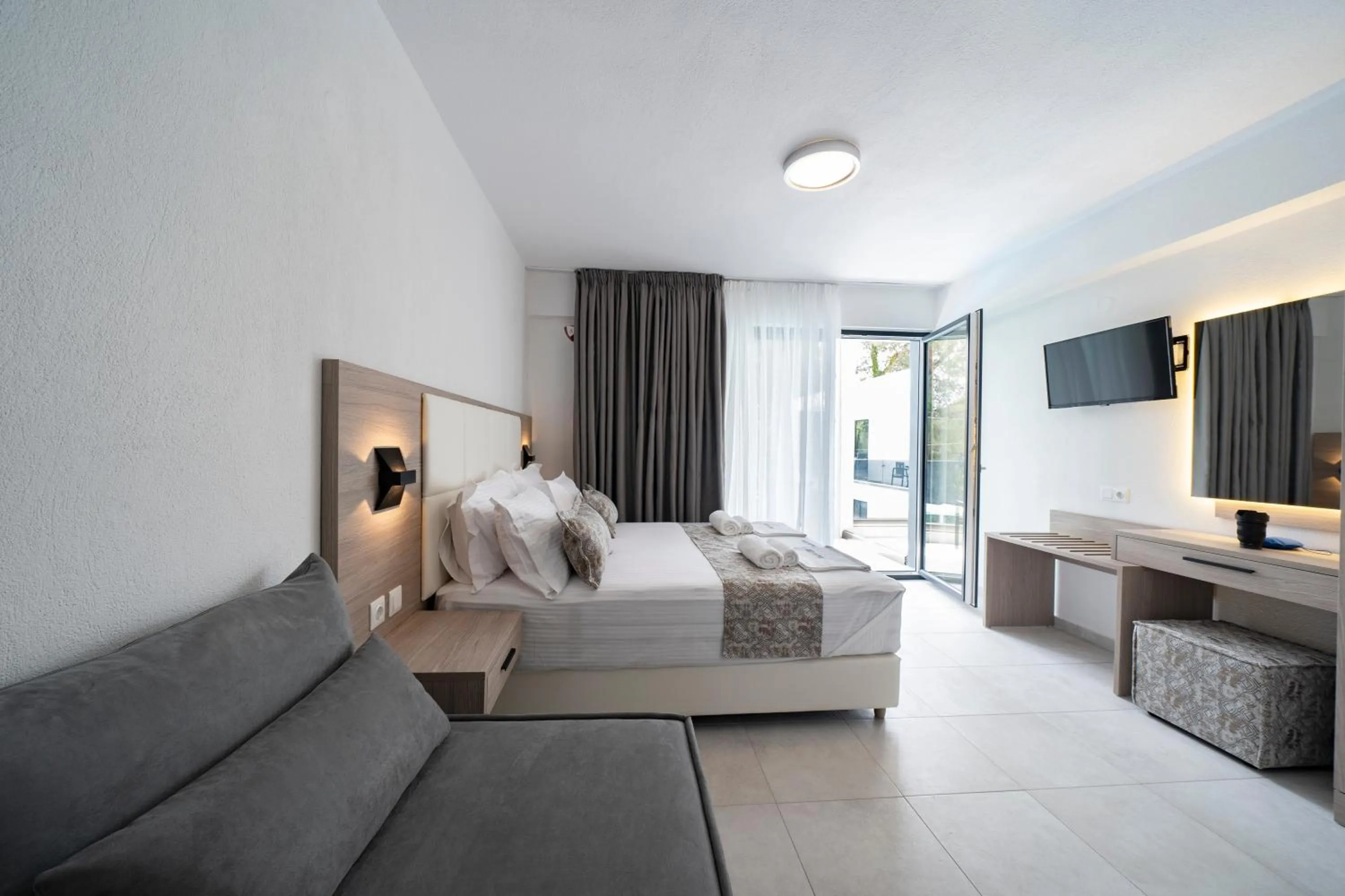 Bed in Avaton Luxury Resort and Spa Access the Enigma - Adults Only & Kids 14 Plus-