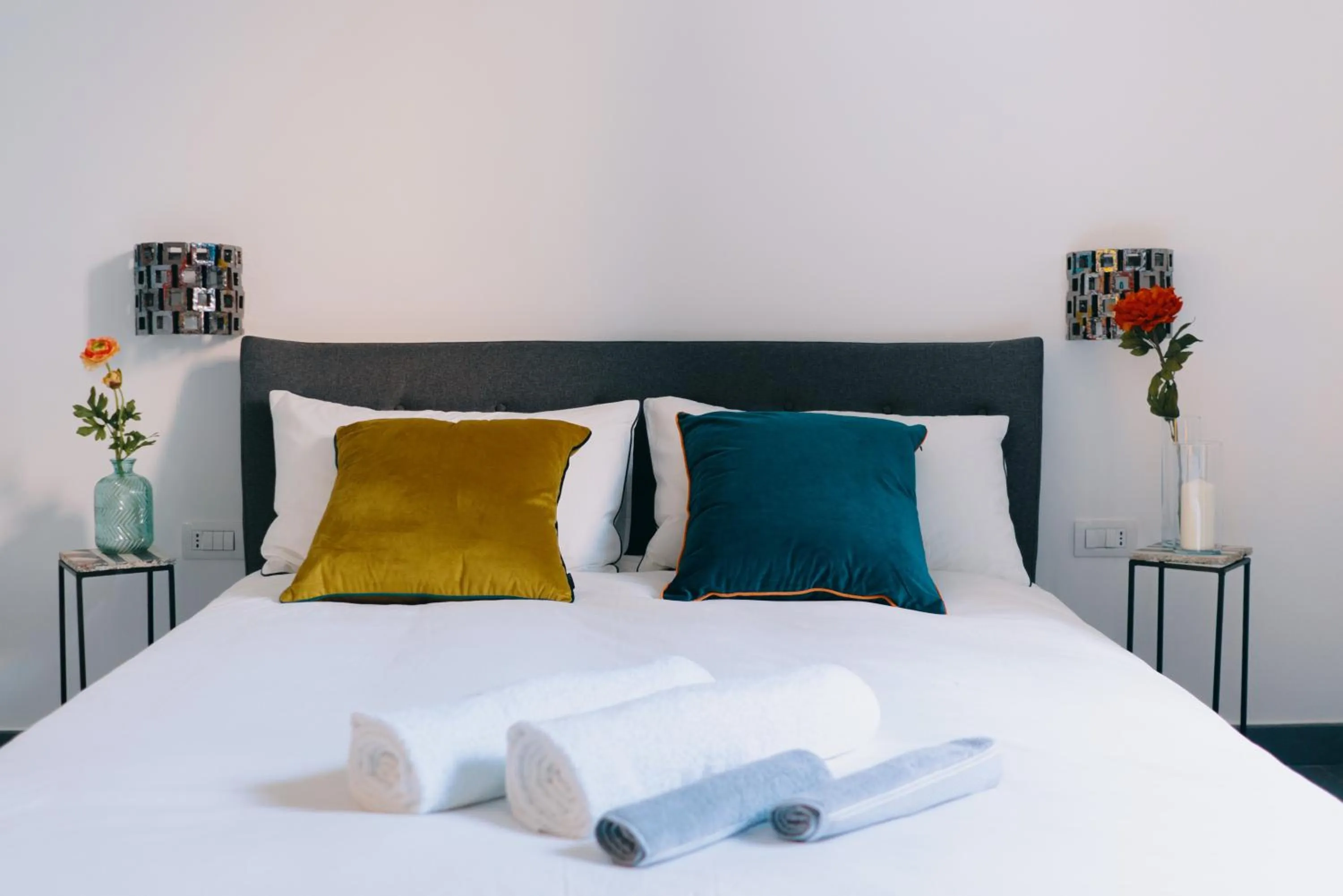 Bed in Janare - Rooms & Terrace