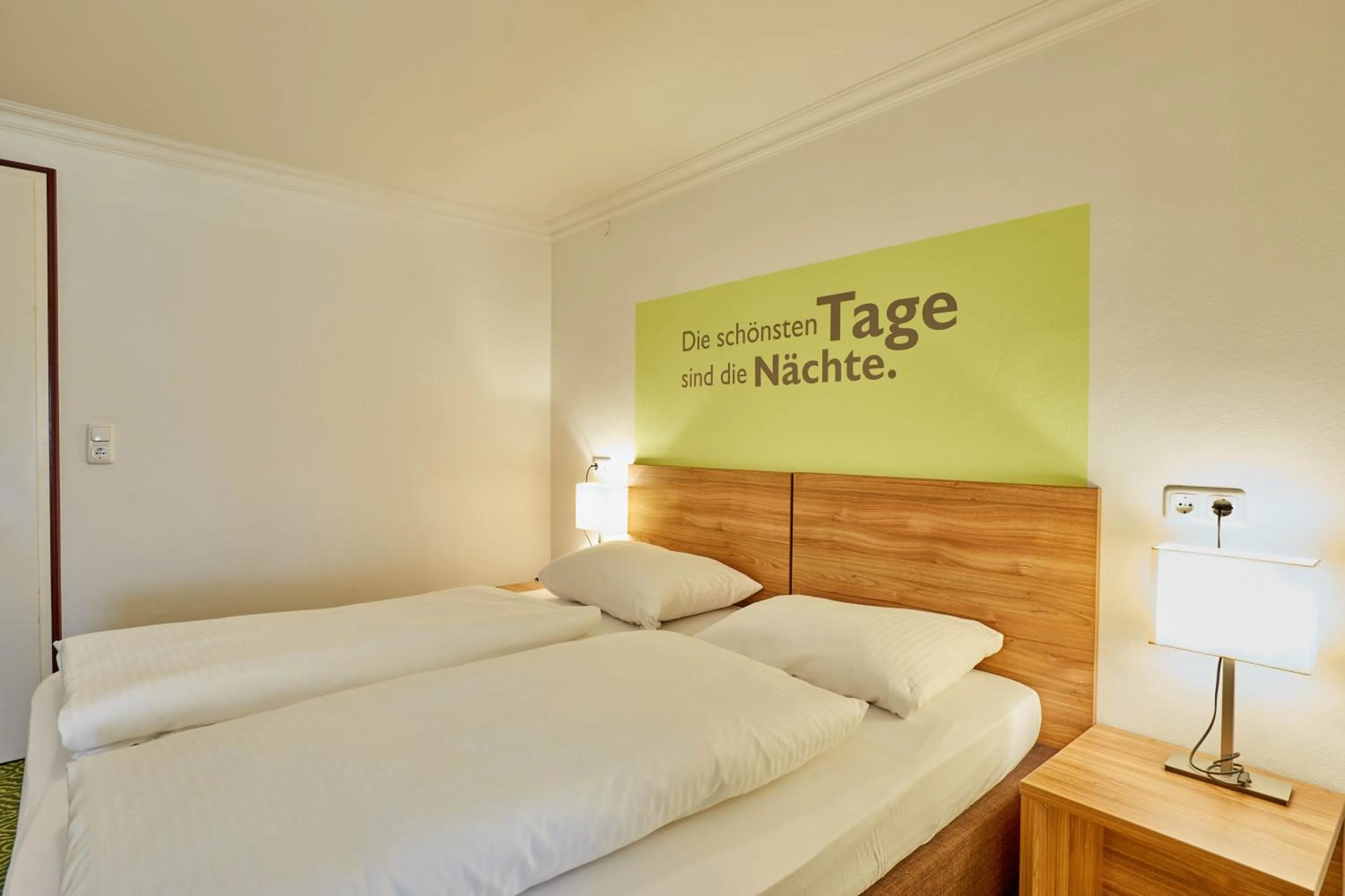 Photo of the whole room, Bed in Hotel Lindenhof