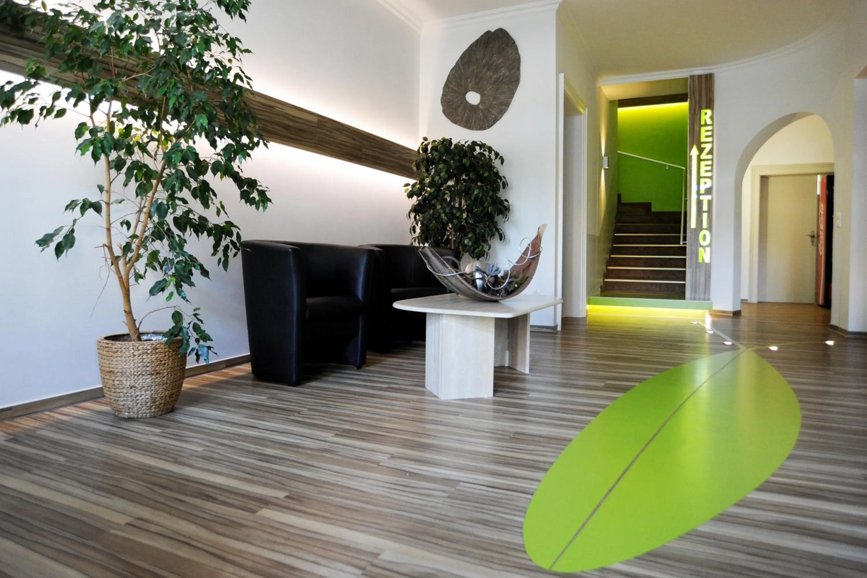 Lobby or reception in Hotel Lindenhof