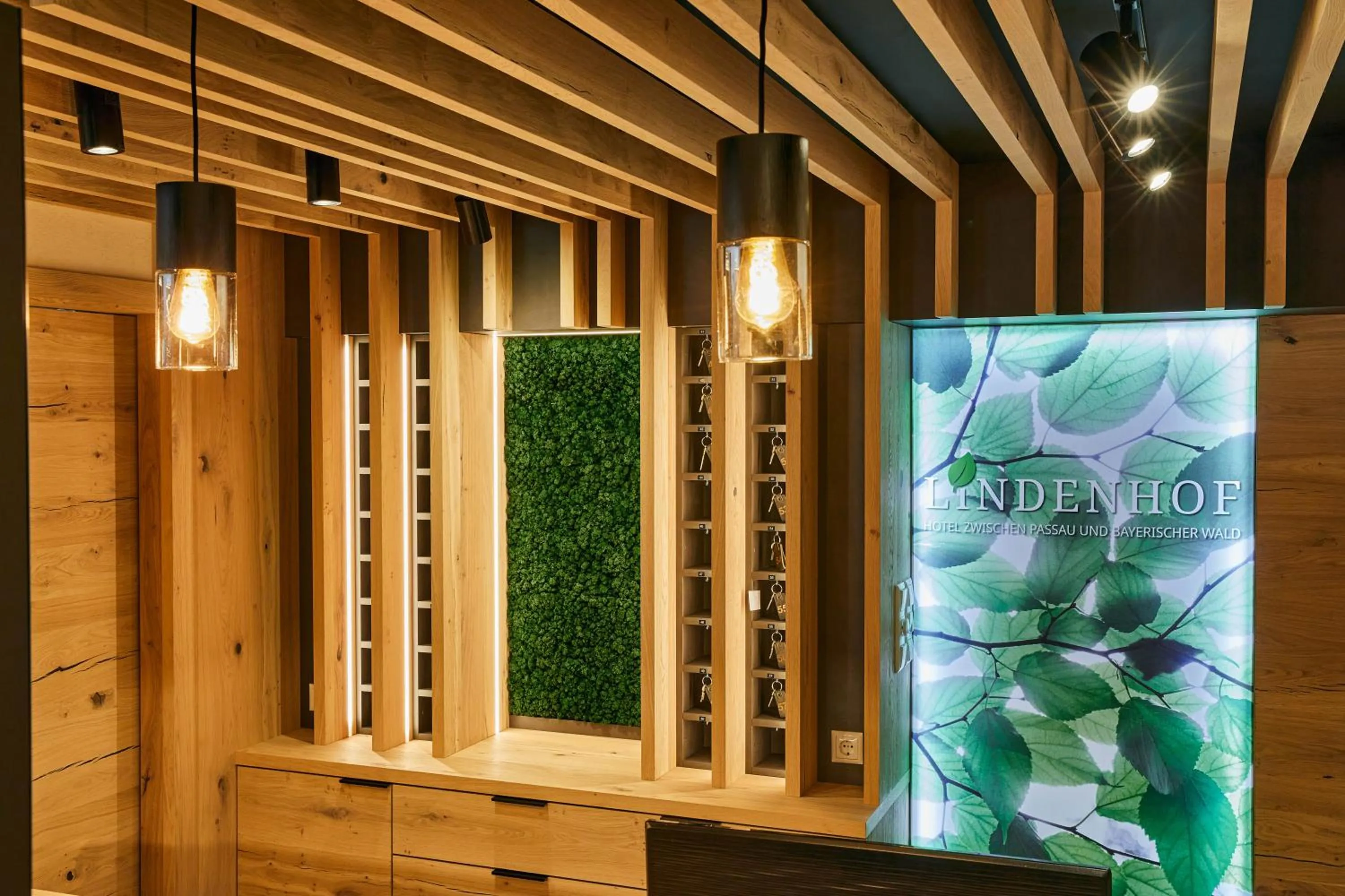 Lobby or reception in Hotel Lindenhof