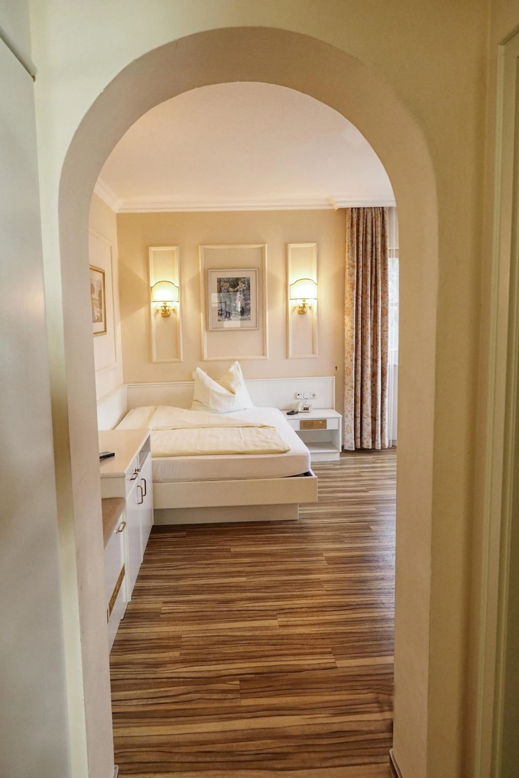 Photo of the whole room, Bed in Hotel Lindenhof