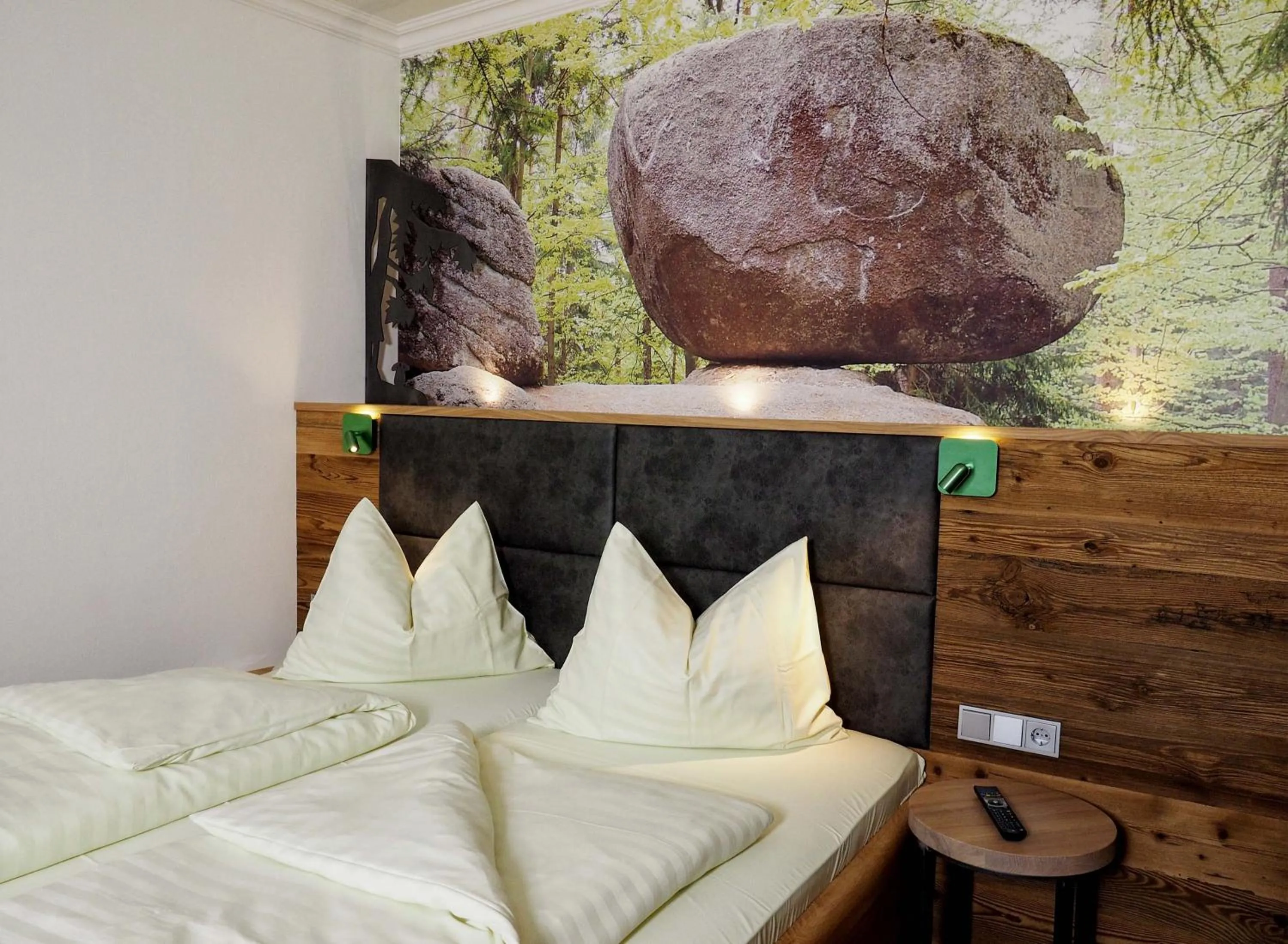 Bed in Hotel Lindenhof