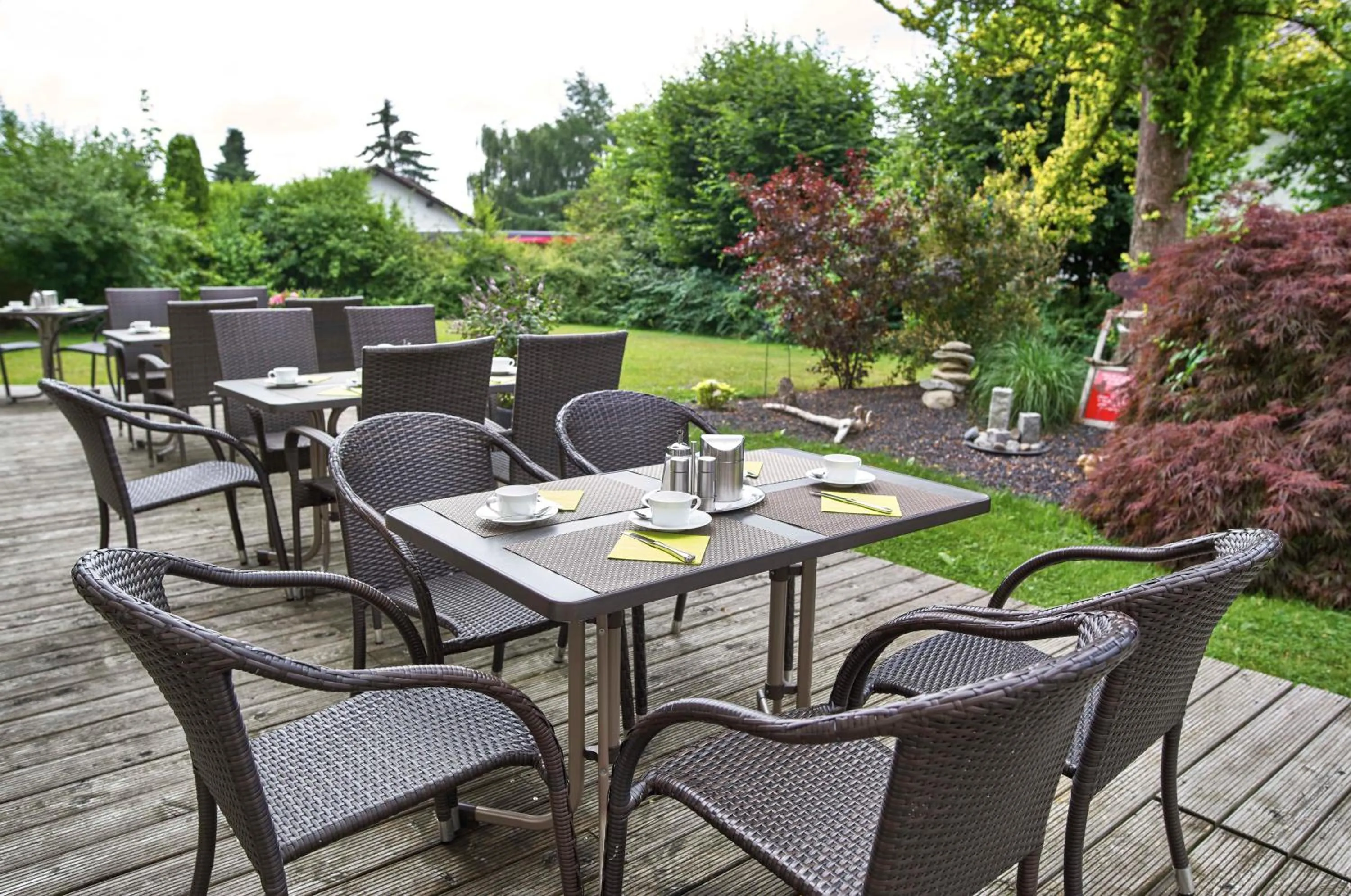Garden in Hotel Lindenhof