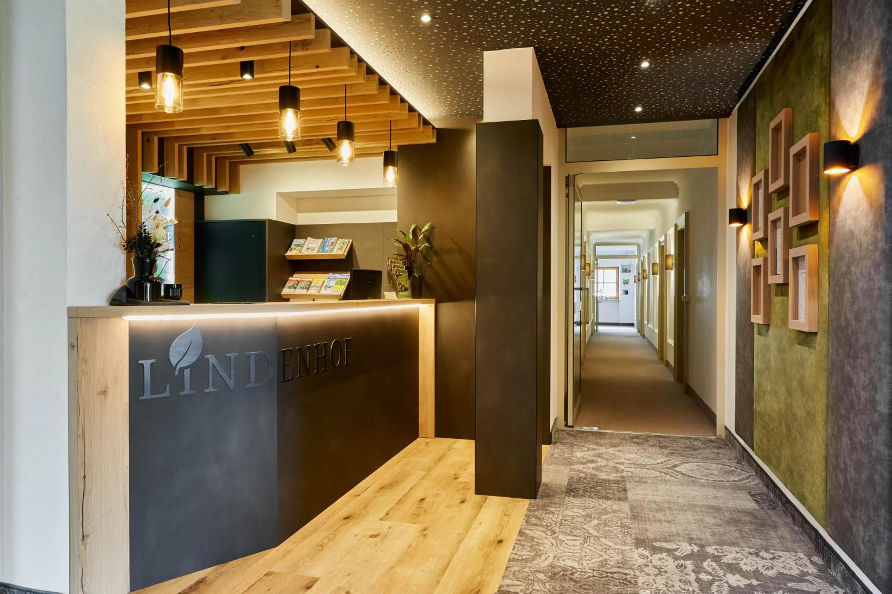 Lobby or reception in Hotel Lindenhof