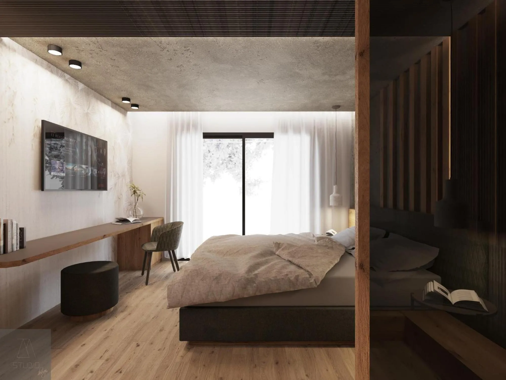 Bed in Hotel Regent's