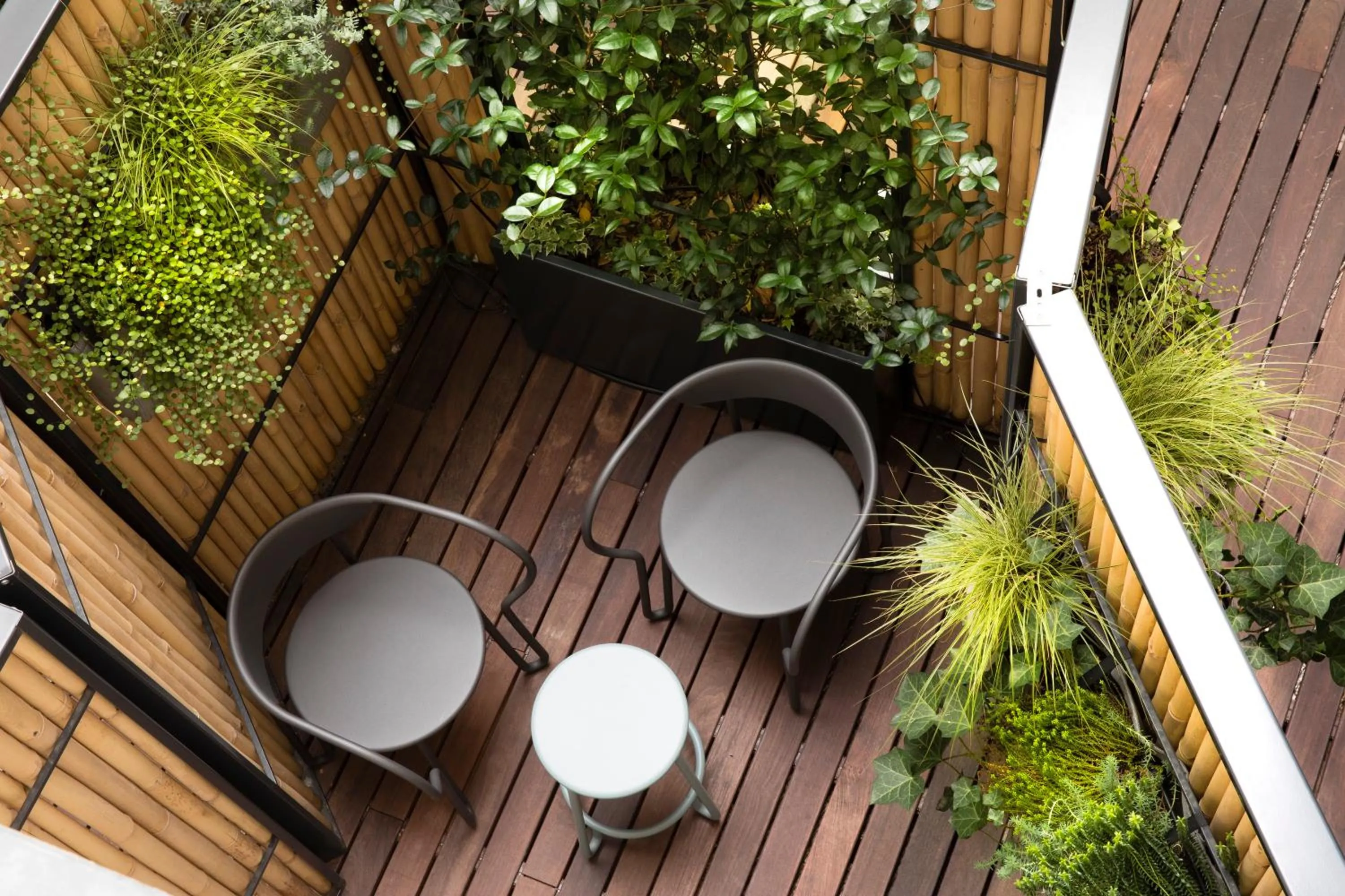 Patio in Hôtel R de Paris - Boutique Hotel