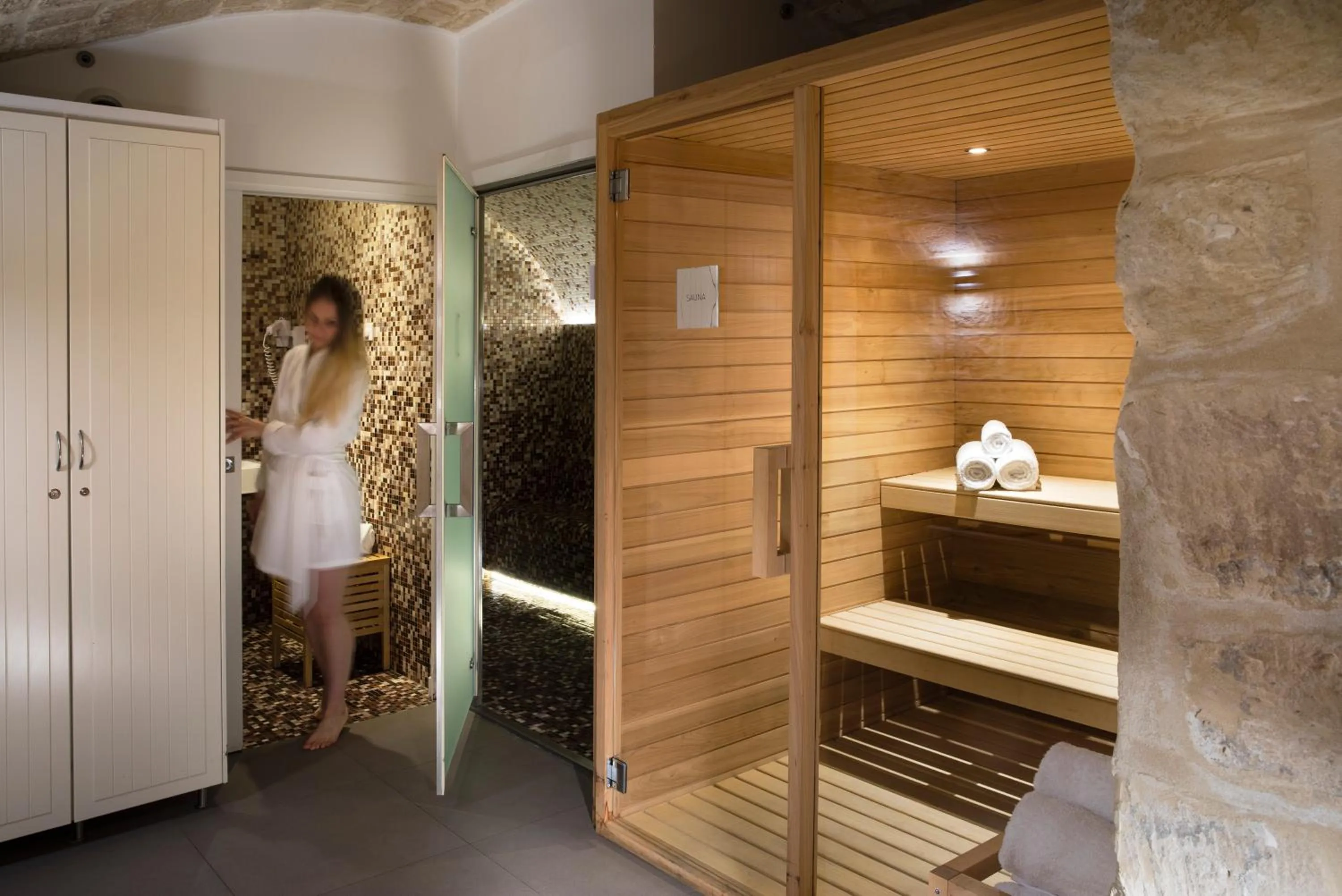 Sauna in Hôtel R de Paris - Boutique Hotel
