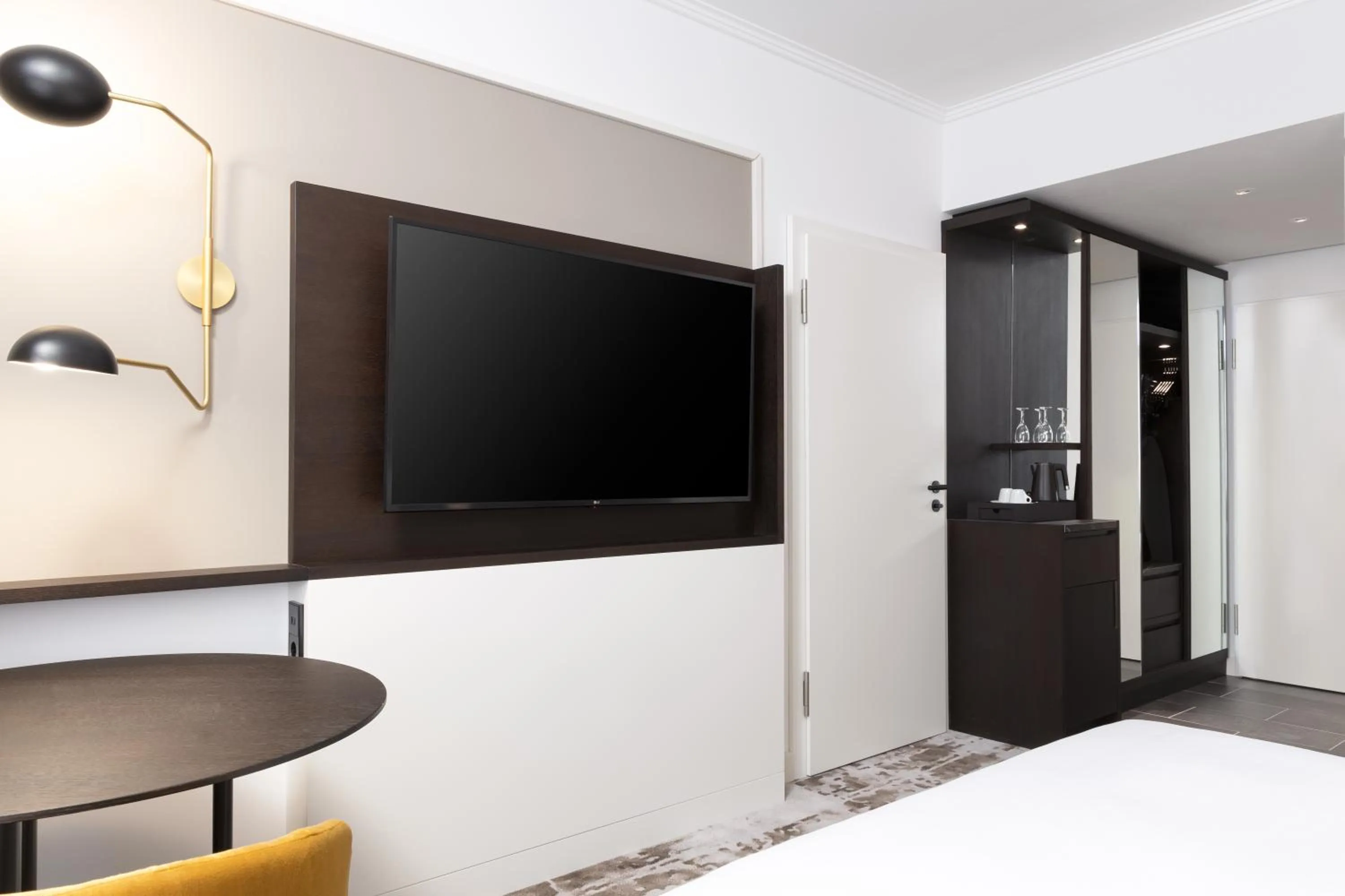 Bed in Hilton Heidelberg