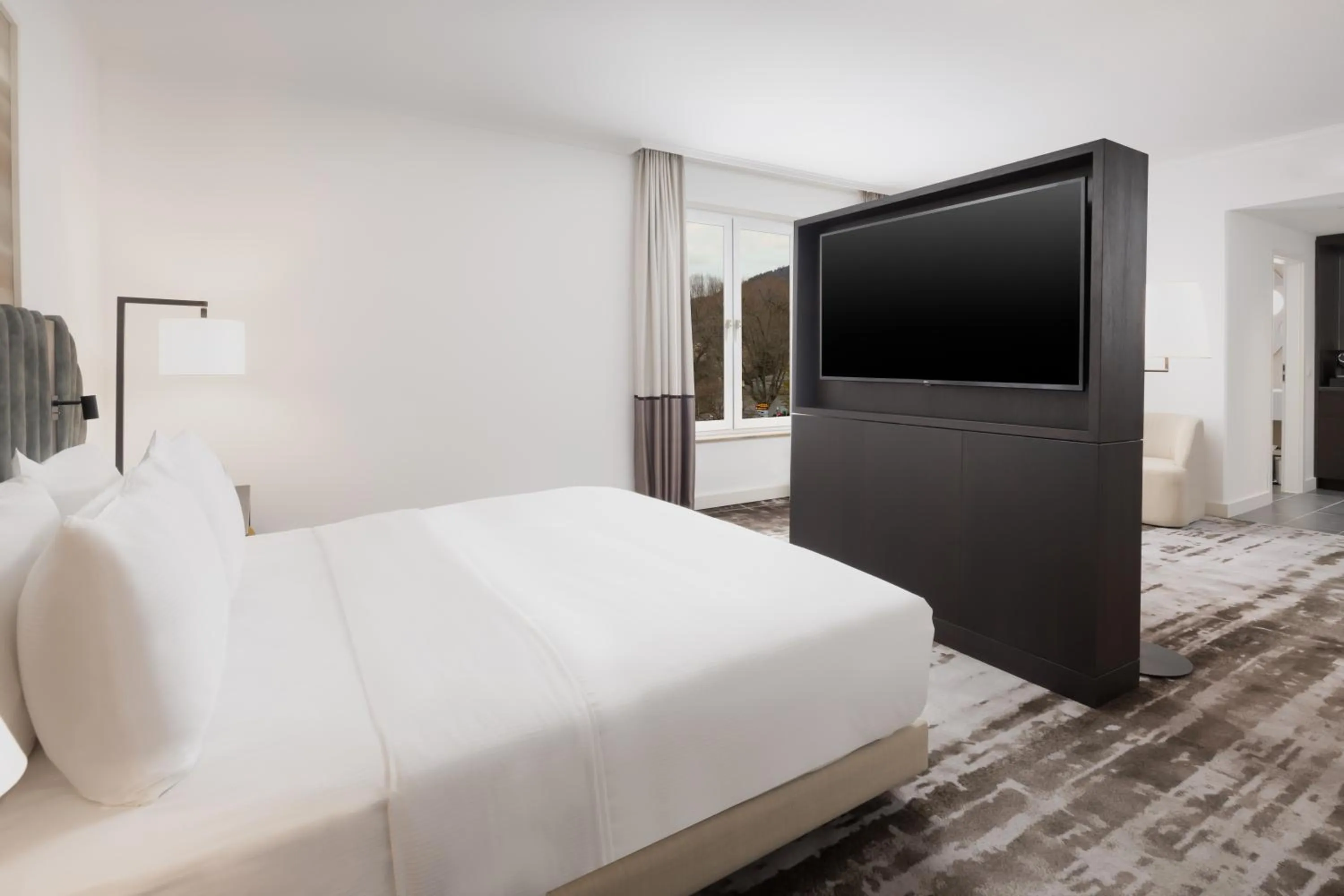 Bed in Hilton Heidelberg