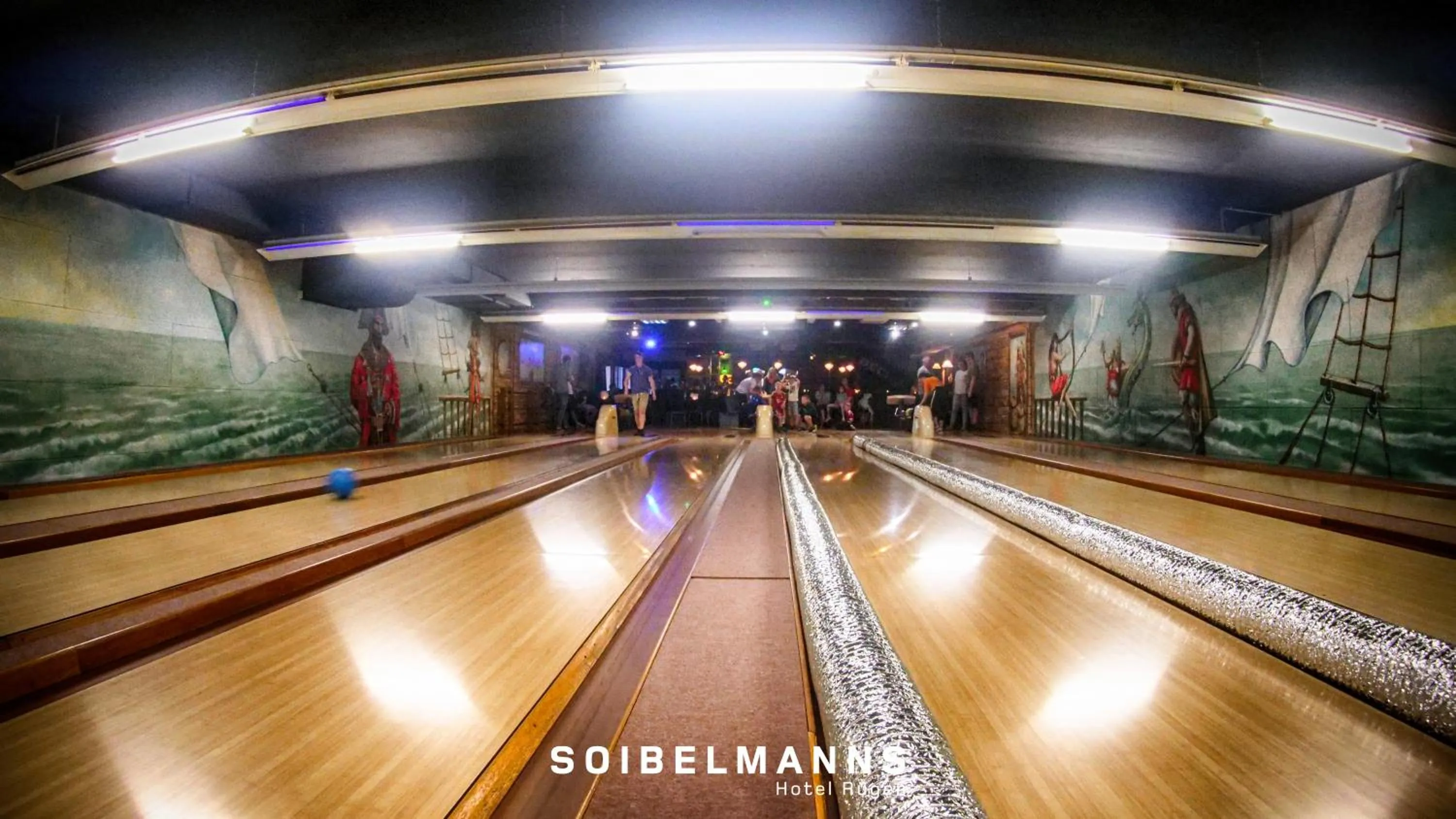 Bowling in Soibelmanns Hotel Rügen