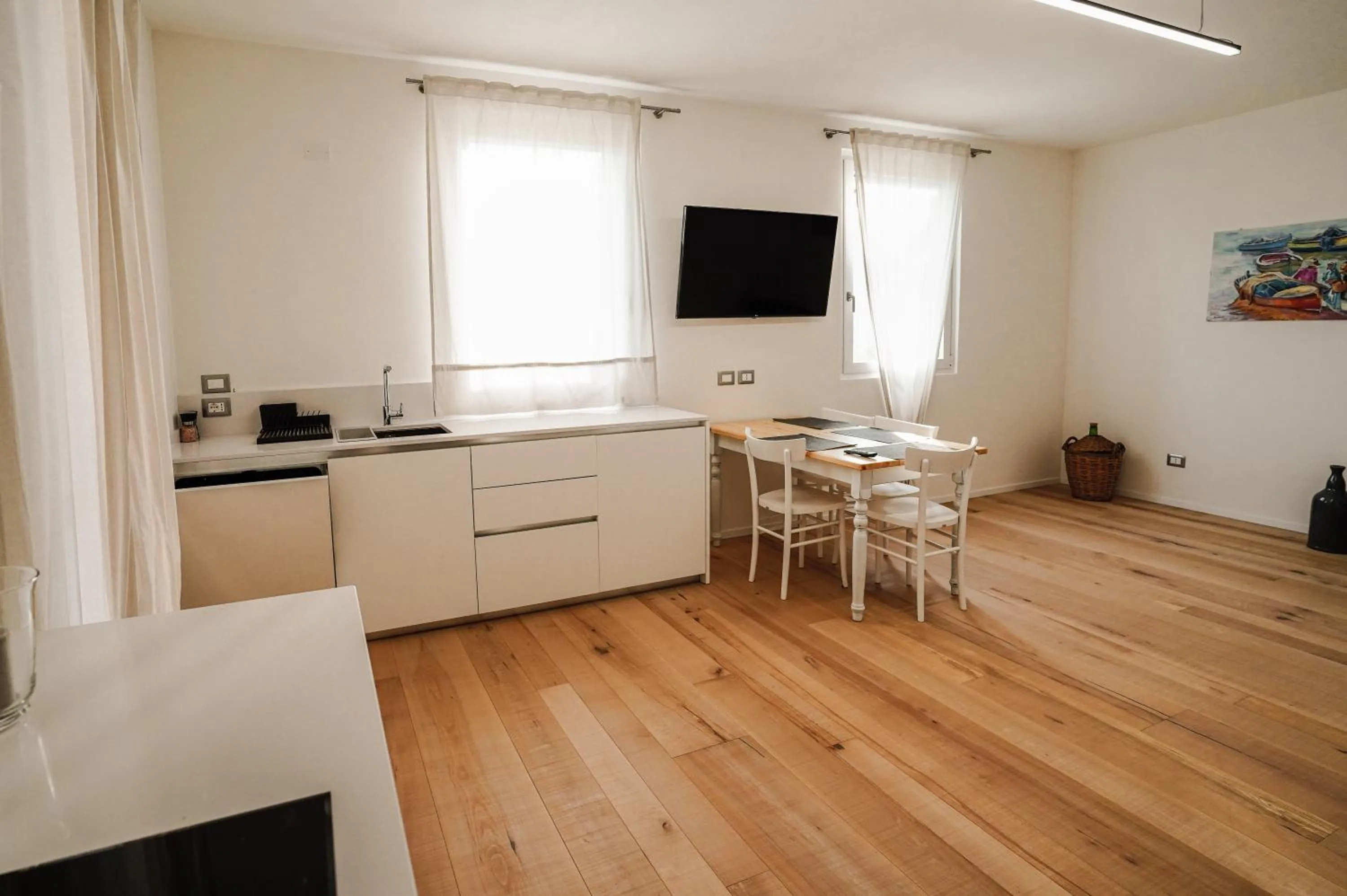 TV and multimedia in Casa Olivi Apartments