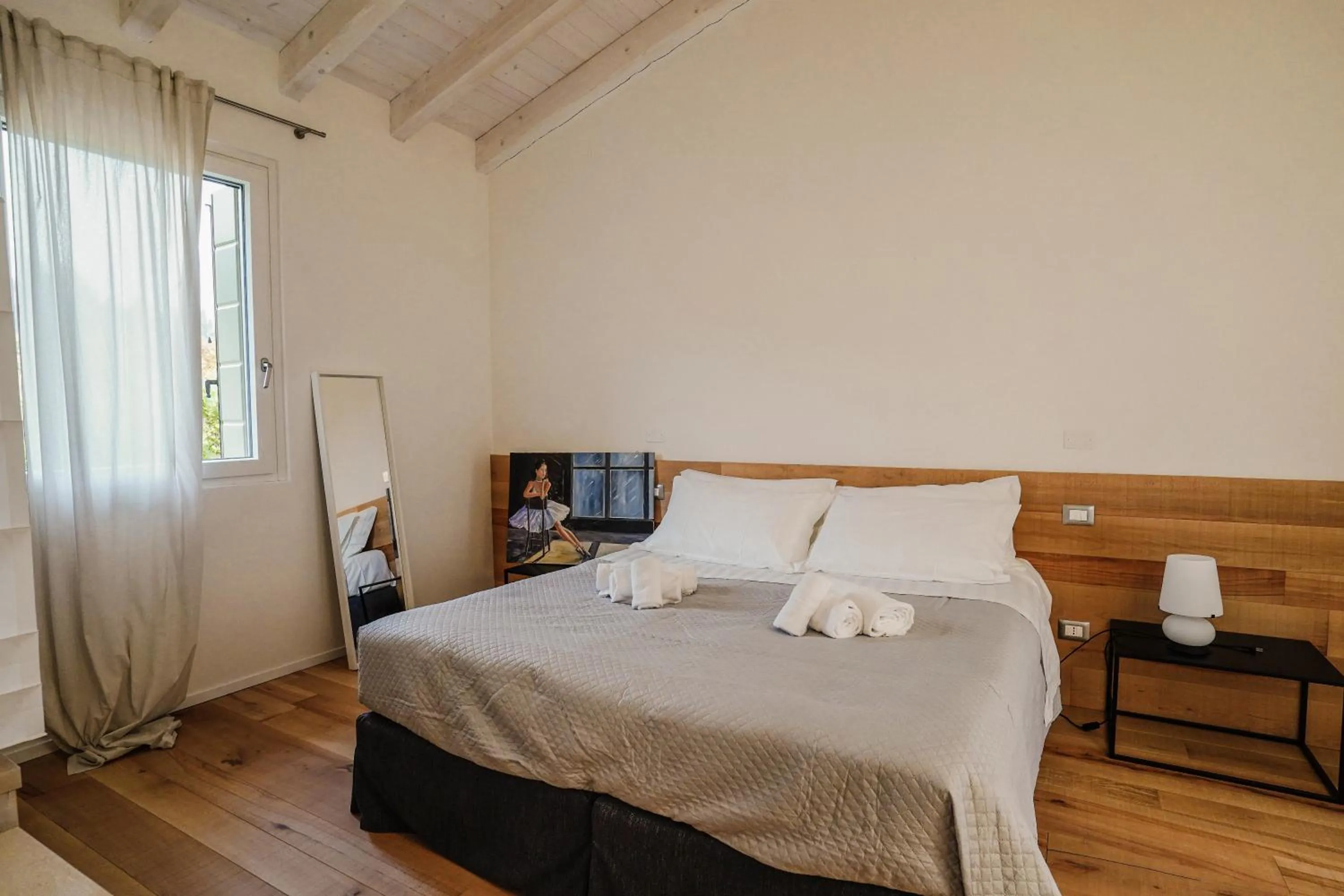 Bedroom, Bed in Casa Olivi Apartments