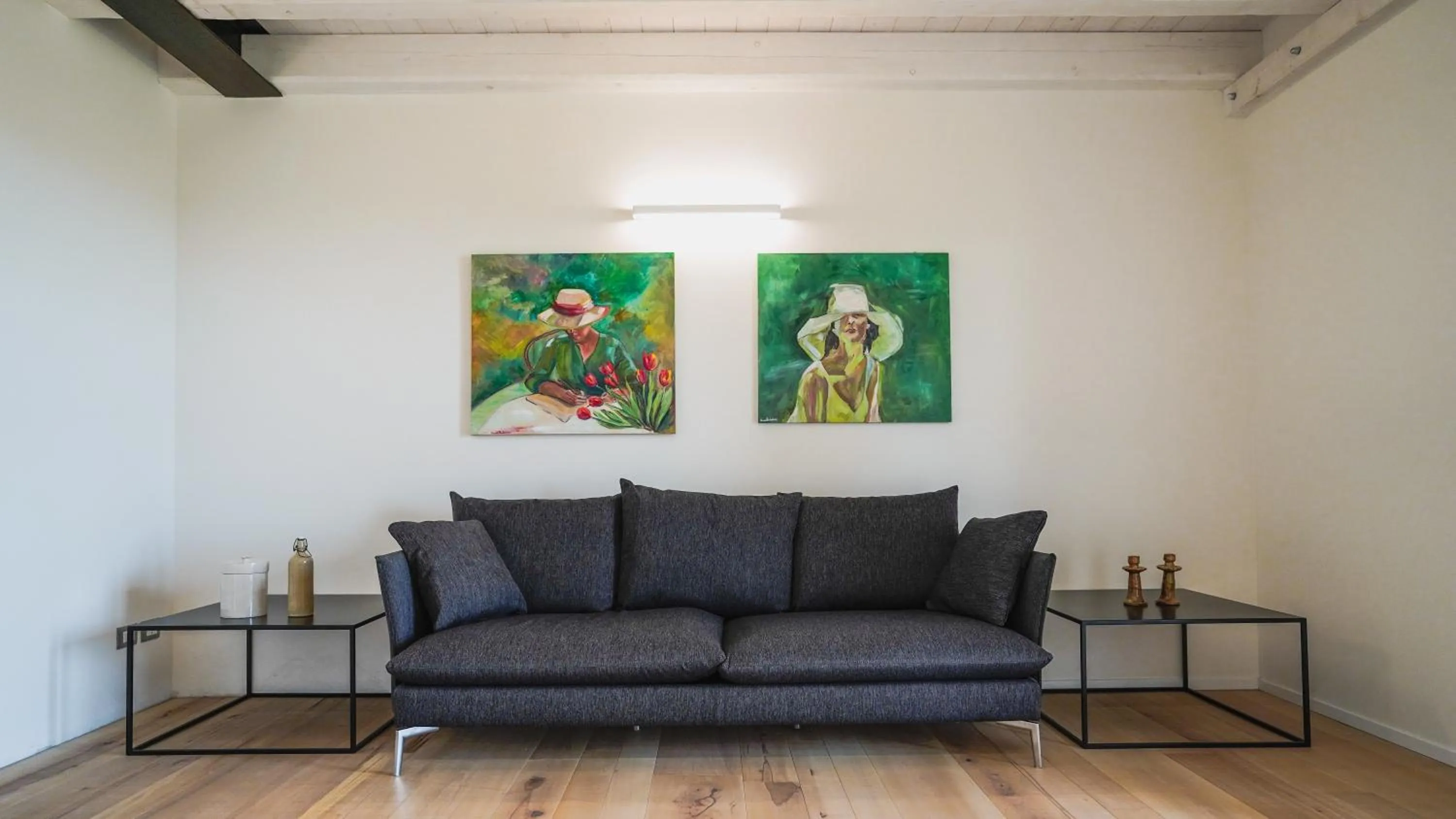 Living room in Casa Olivi Apartments