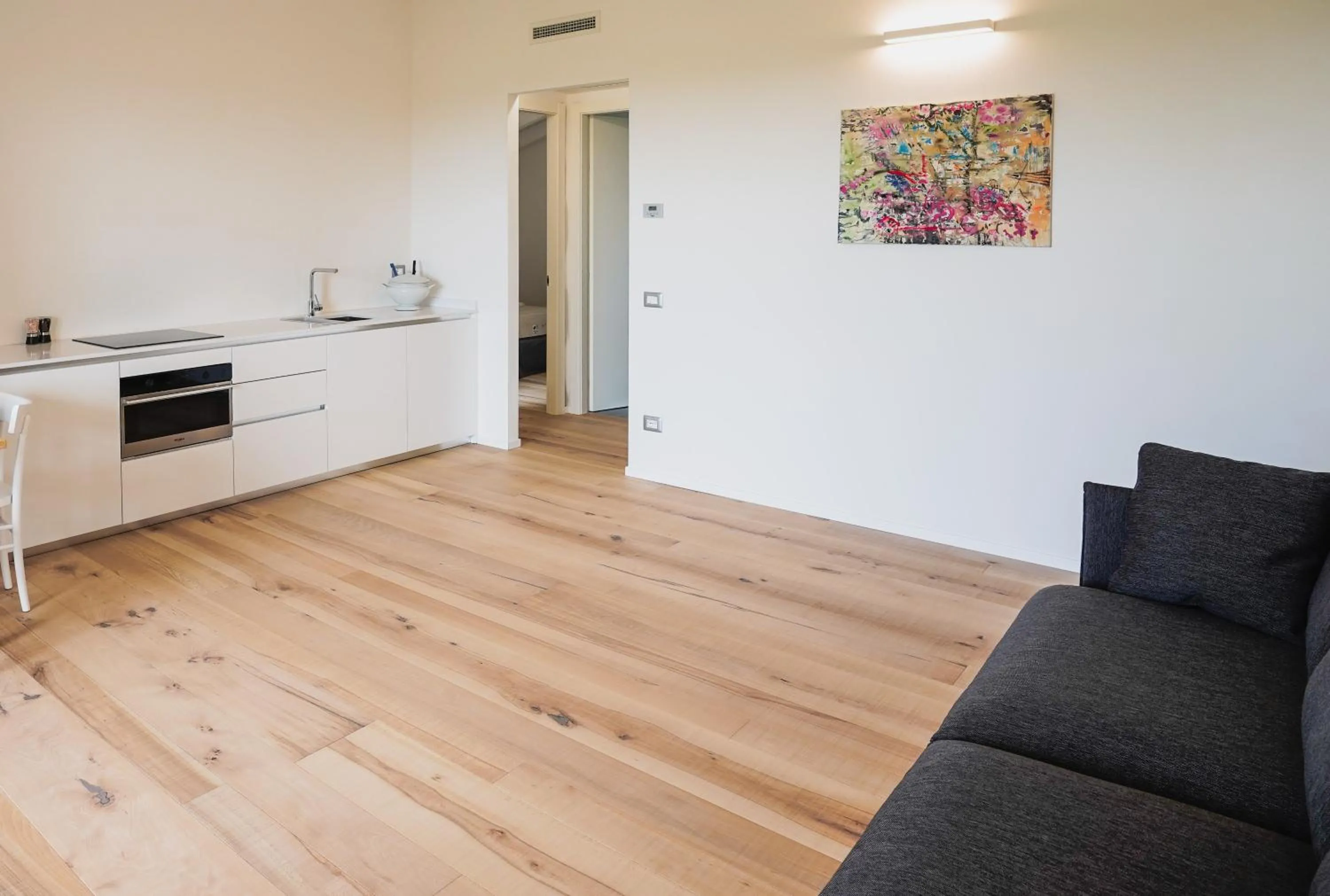 Kitchen or kitchenette in Casa Olivi Apartments