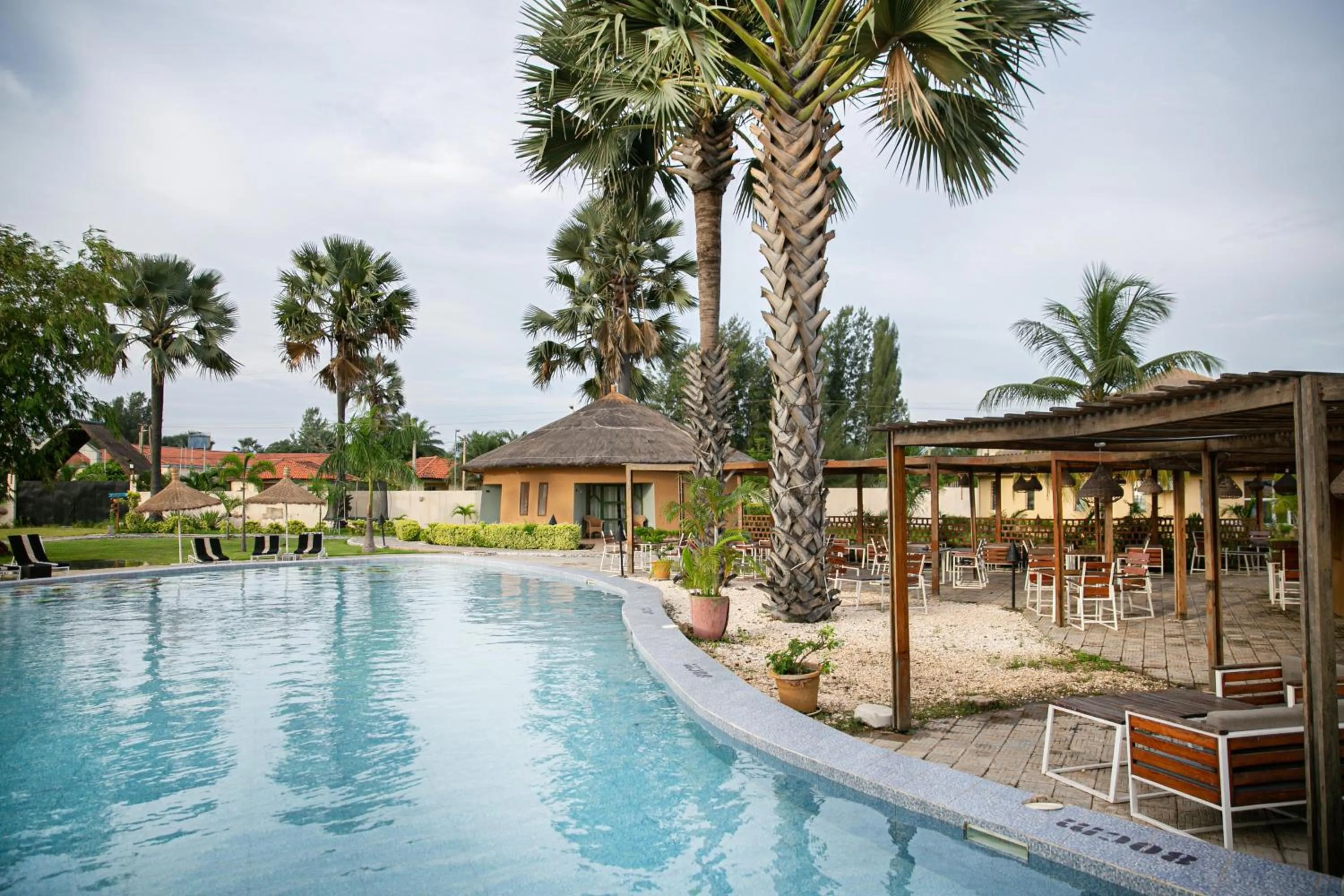 Swimming pool in Bamboo Village Resort