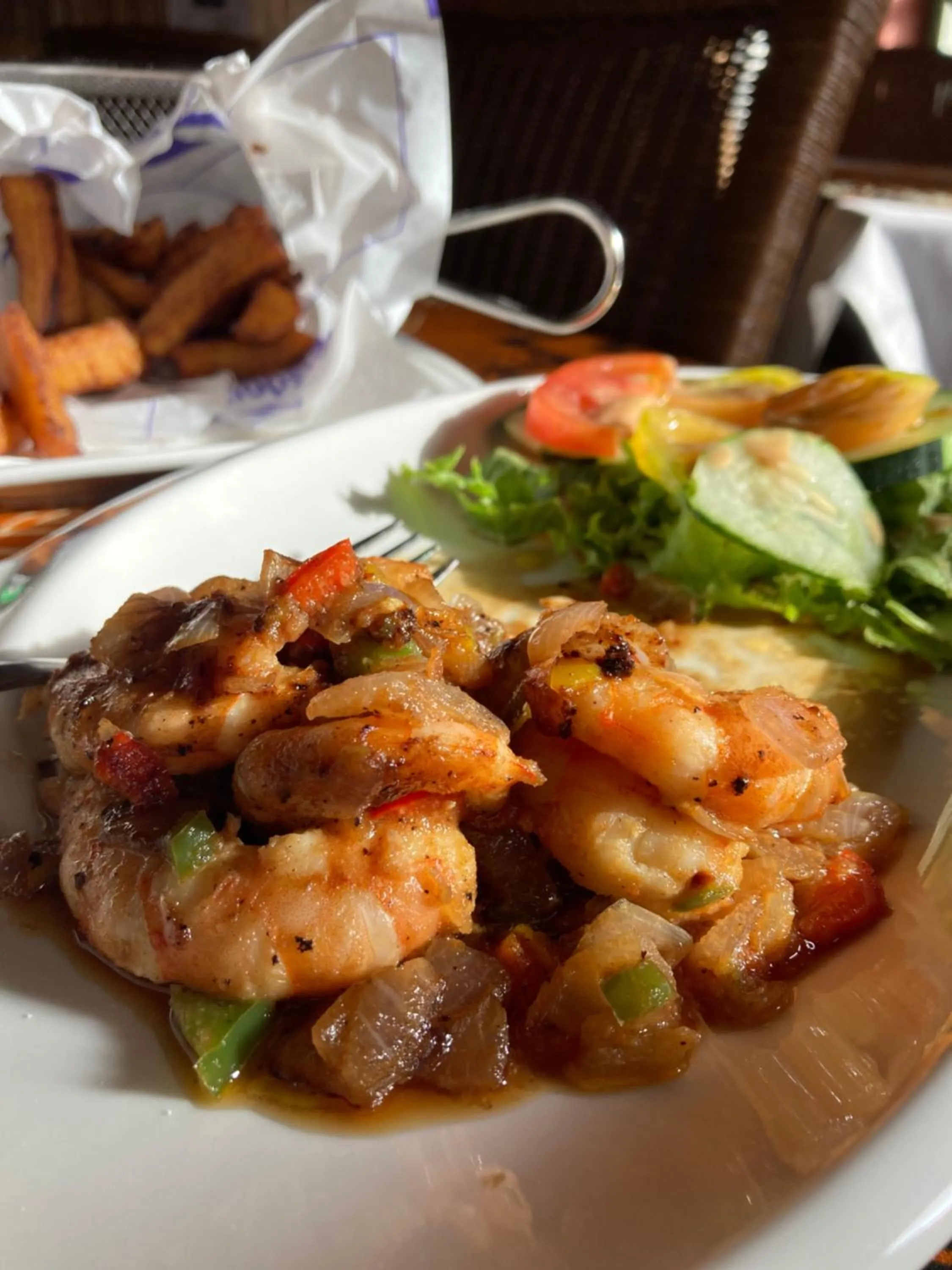 Food close-up in Bamboo Village Resort