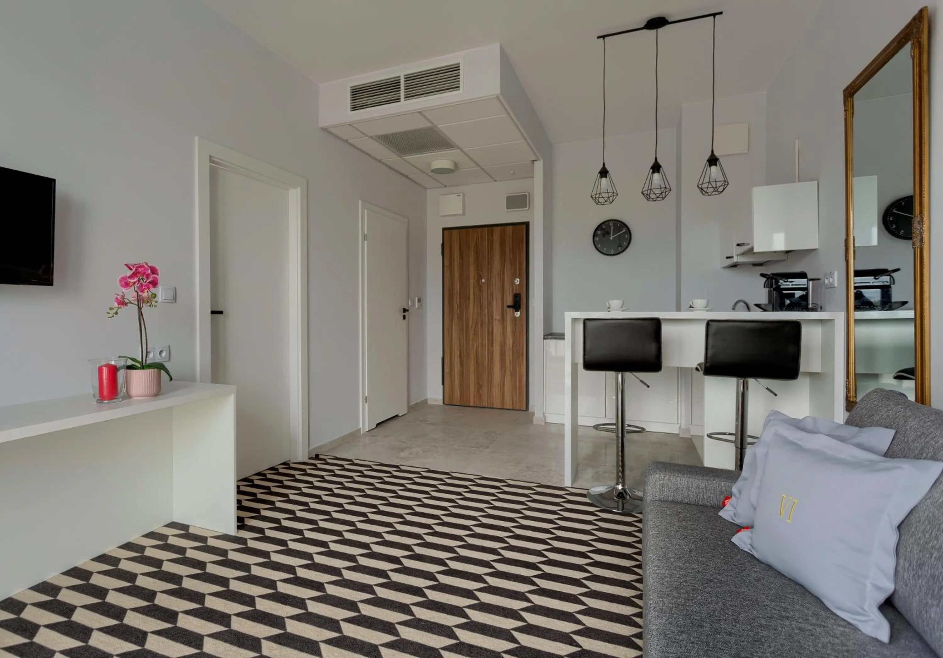 TV and multimedia, Seating Area in Apartamenty Prymasa Residence