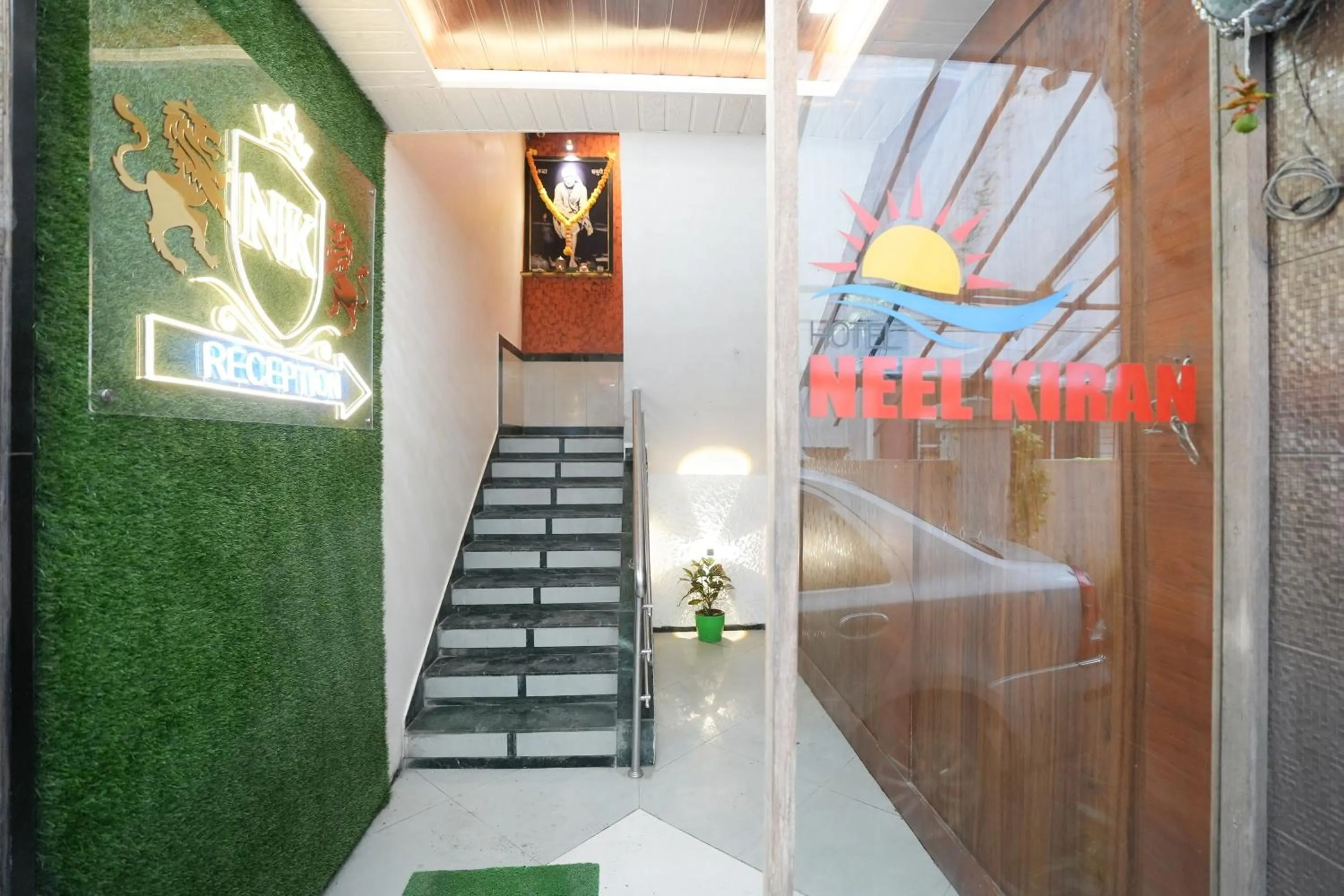 Lobby or reception in Hotel Neelkiran