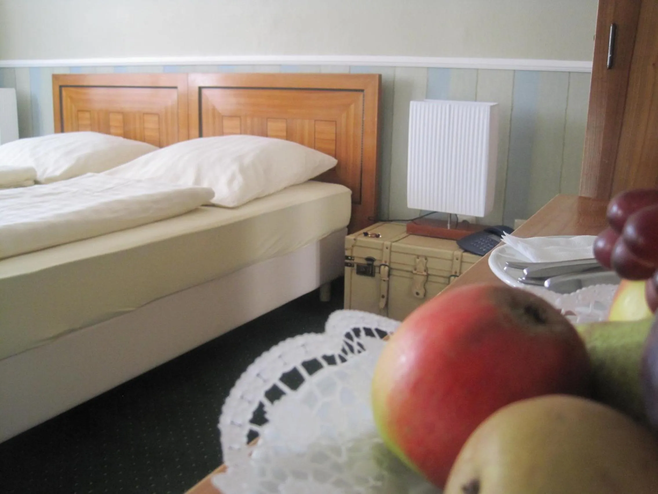 Photo of the whole room, Bed in Alt Enginger Mühle