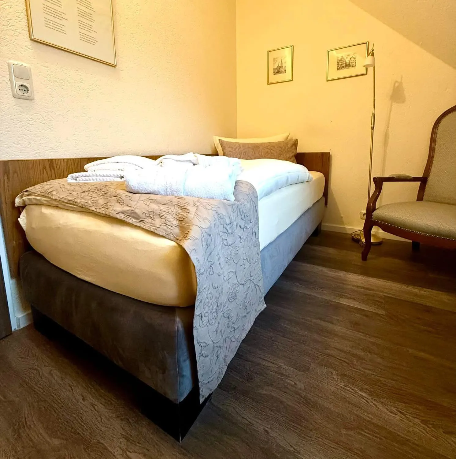 Bed in TOP CityLine Klassik Altstadt Hotel Lübeck