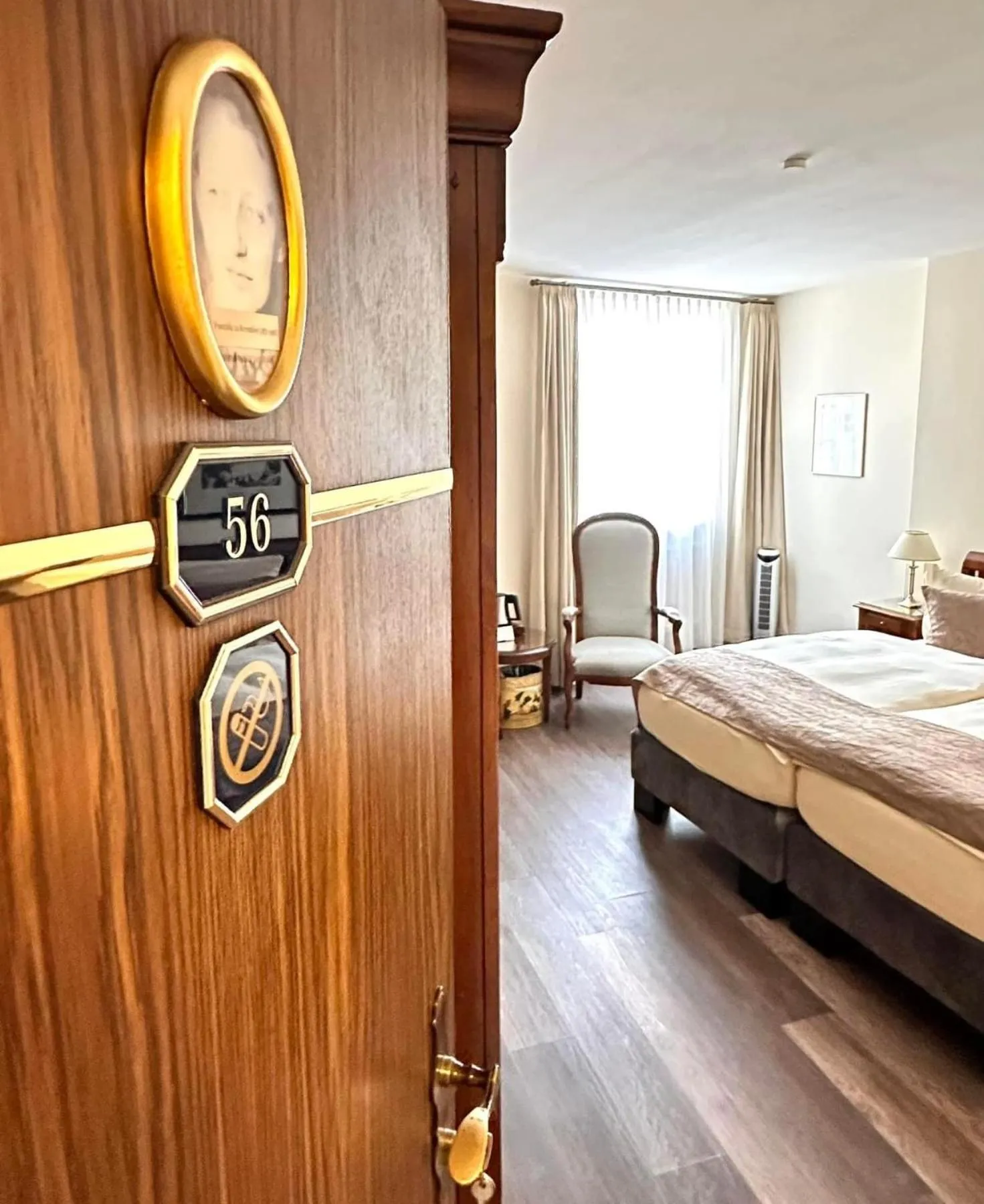 Decorative detail, Bed in TOP CityLine Klassik Altstadt Hotel Lübeck