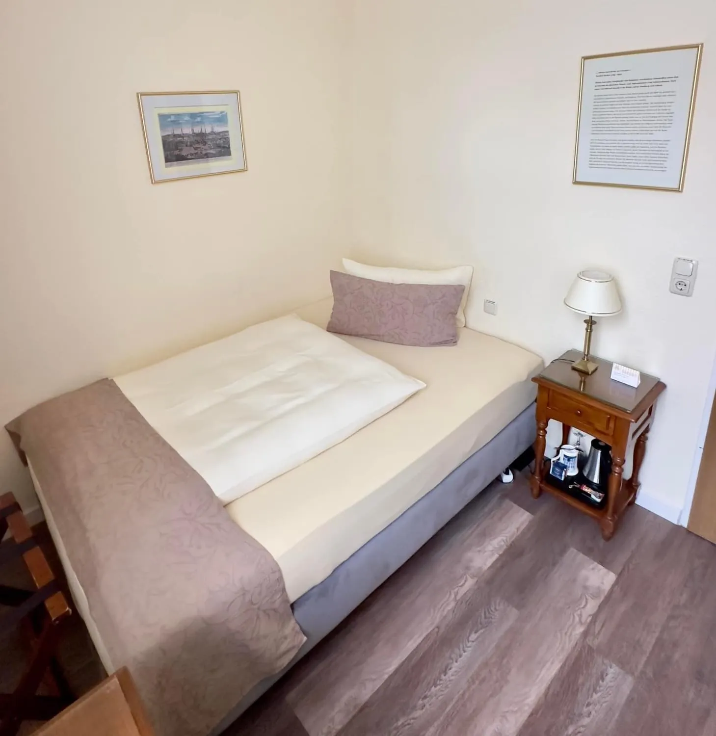 Bed in TOP CityLine Klassik Altstadt Hotel Lübeck