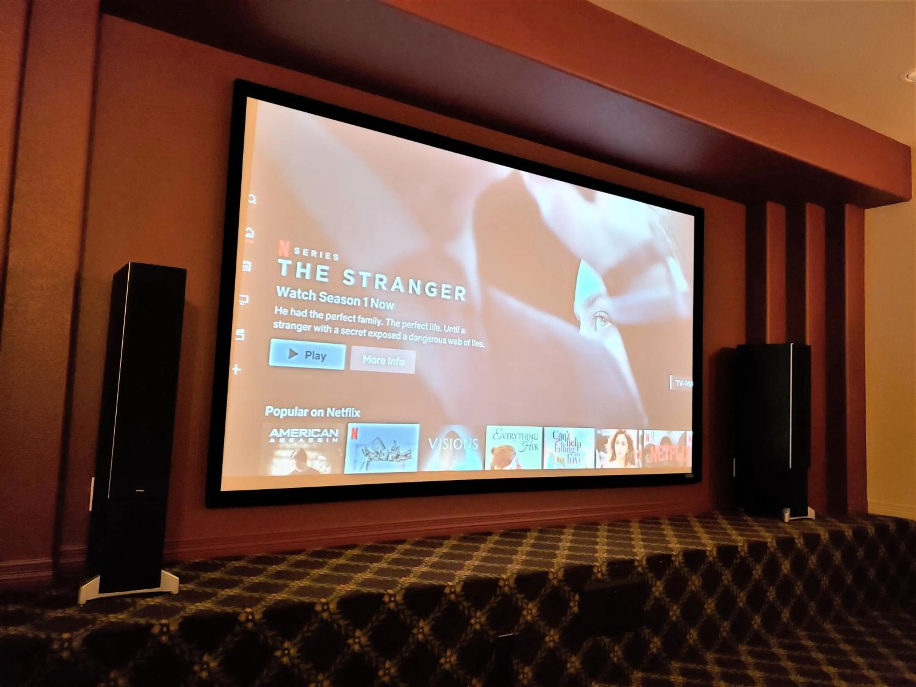 Entertainment in Peak Valley Manor, a Modern Farmhouse