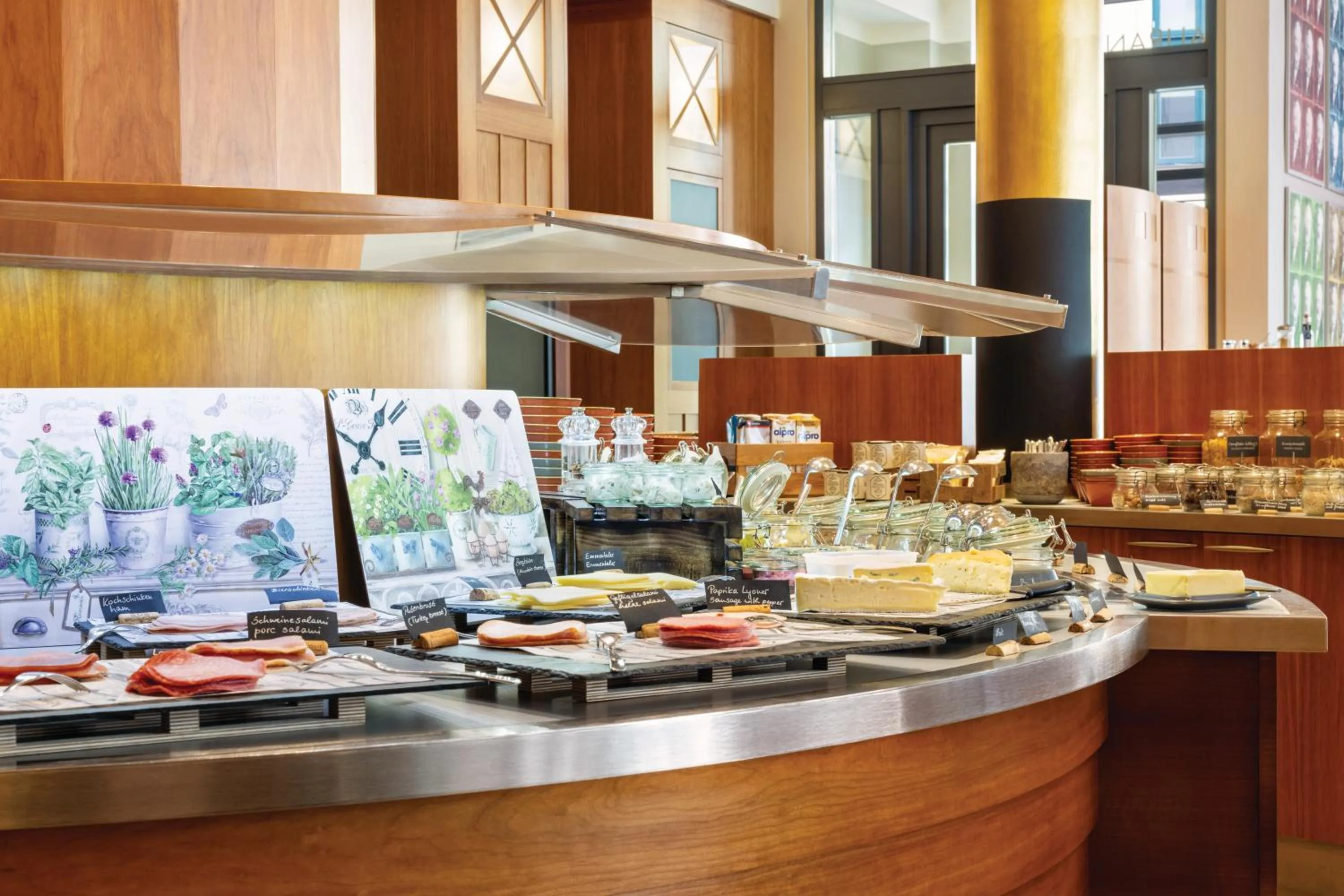 Buffet breakfast in Vienna House by Wyndham Sonne Rostock