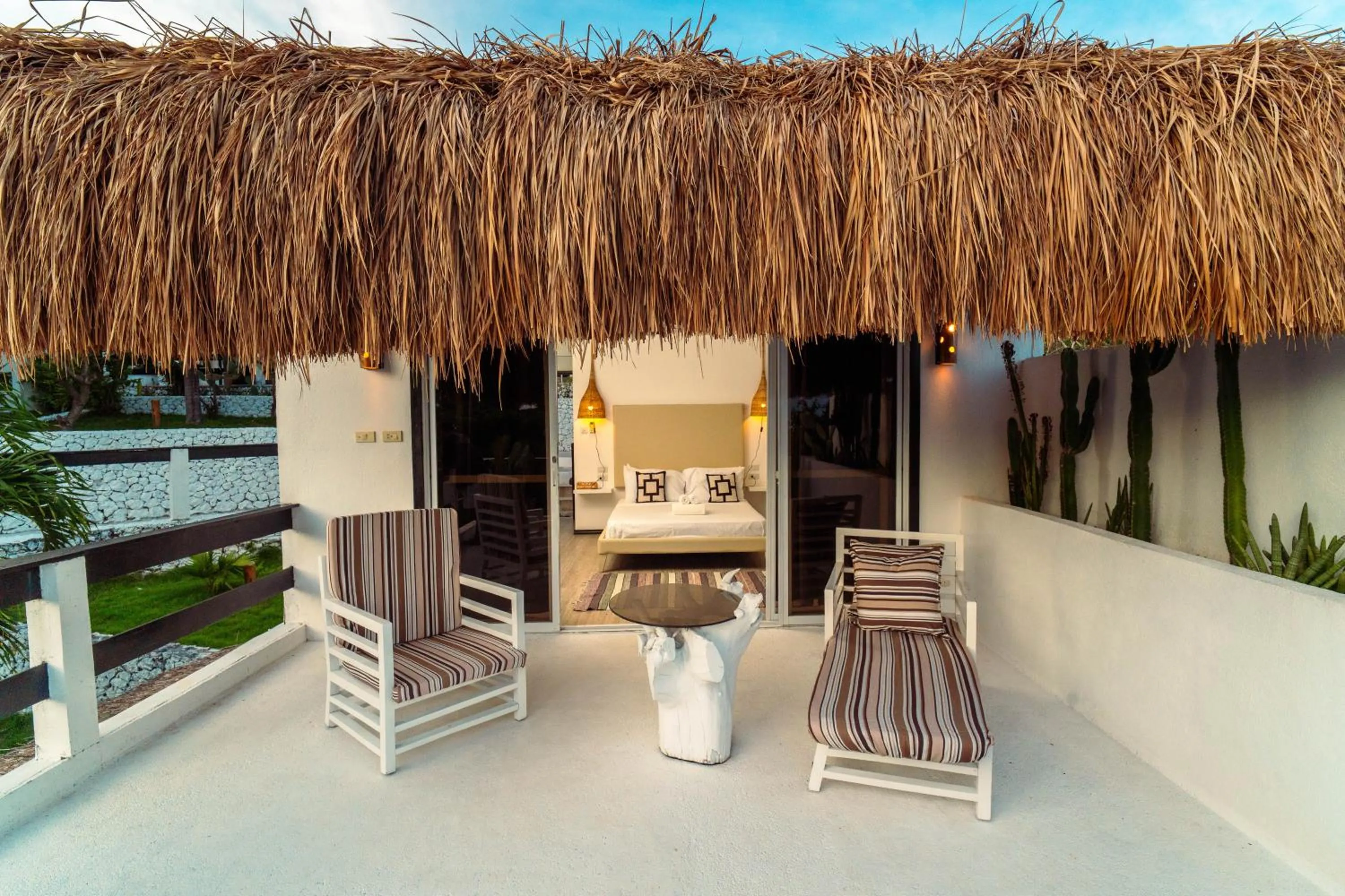 Patio in Blanco Beach Resort Malapascua