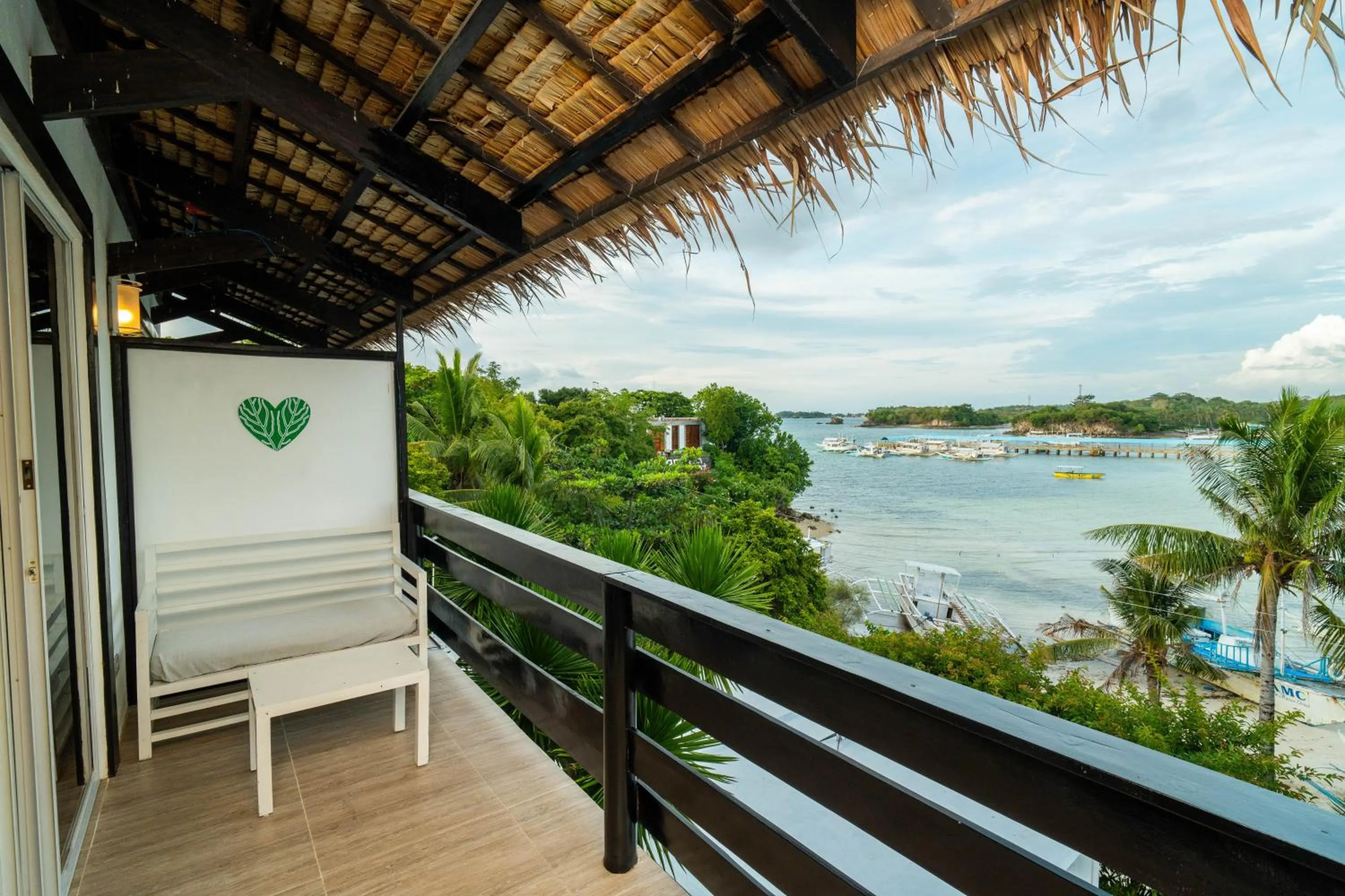 Sea view in Blanco Beach Resort Malapascua